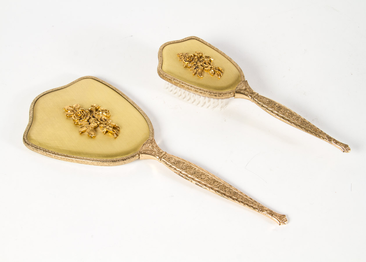 Matson 24K Gold Plated Vanity Set