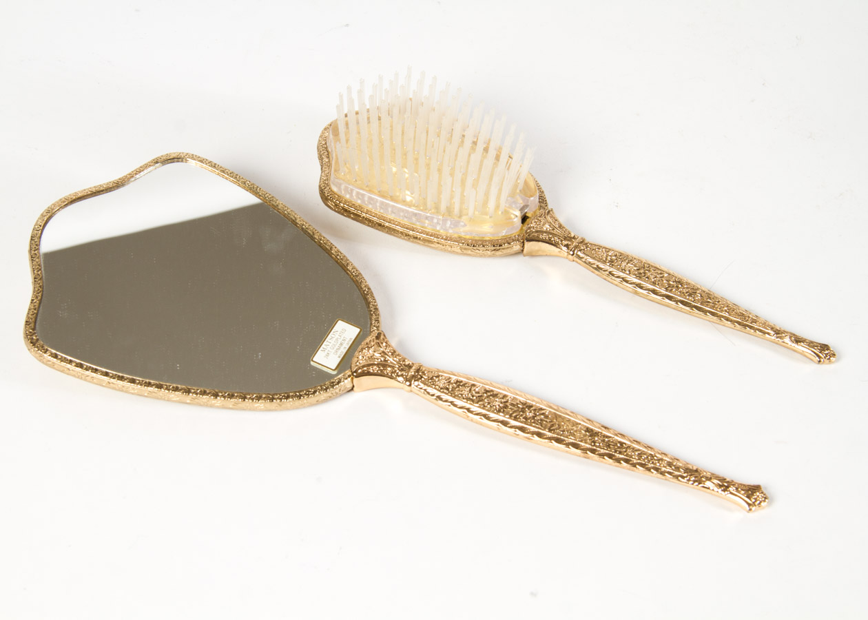 Matson 24K Gold Plated Vanity Set