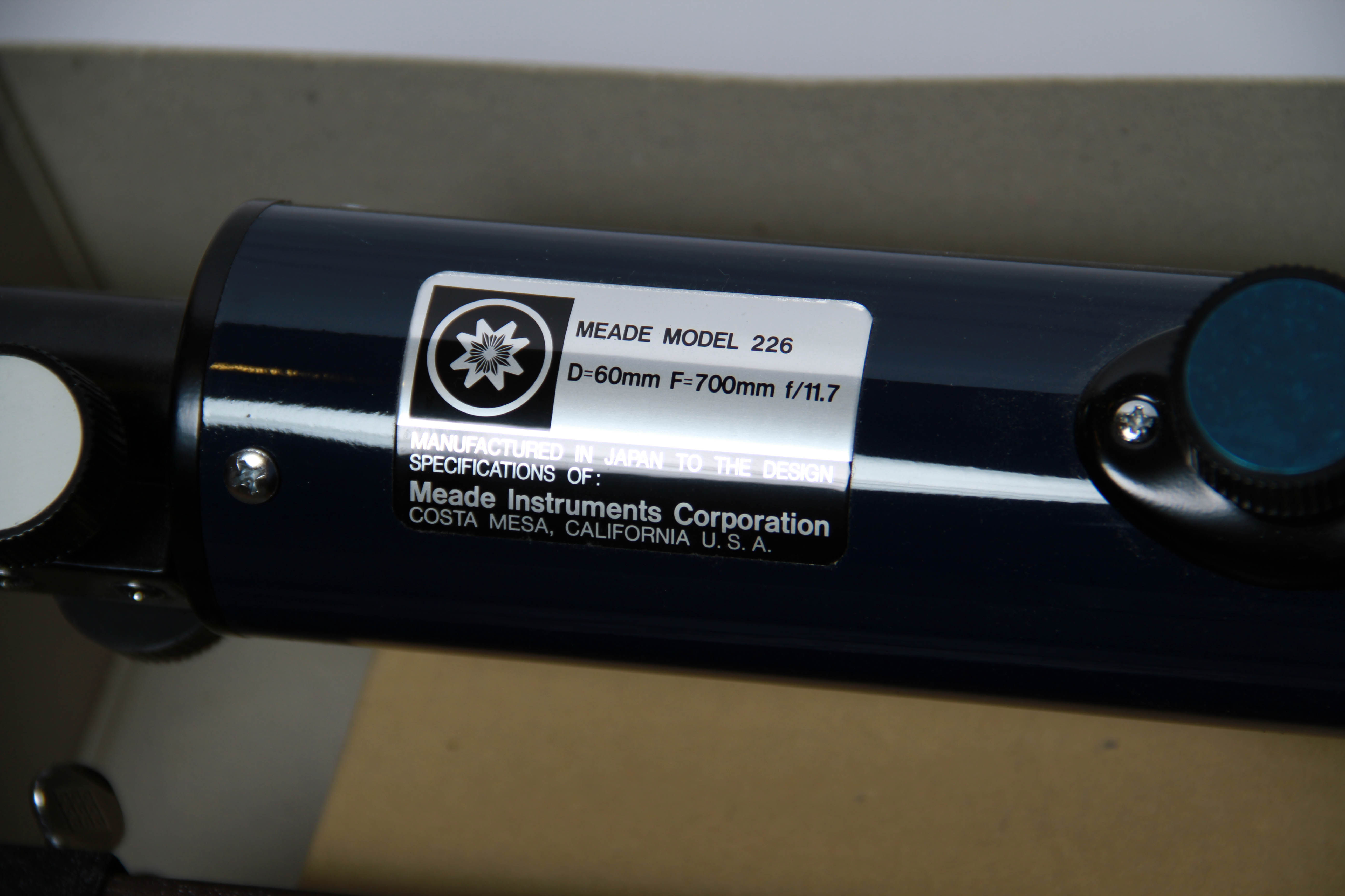 Meade 60mm Altazimuth Refracting Telescope