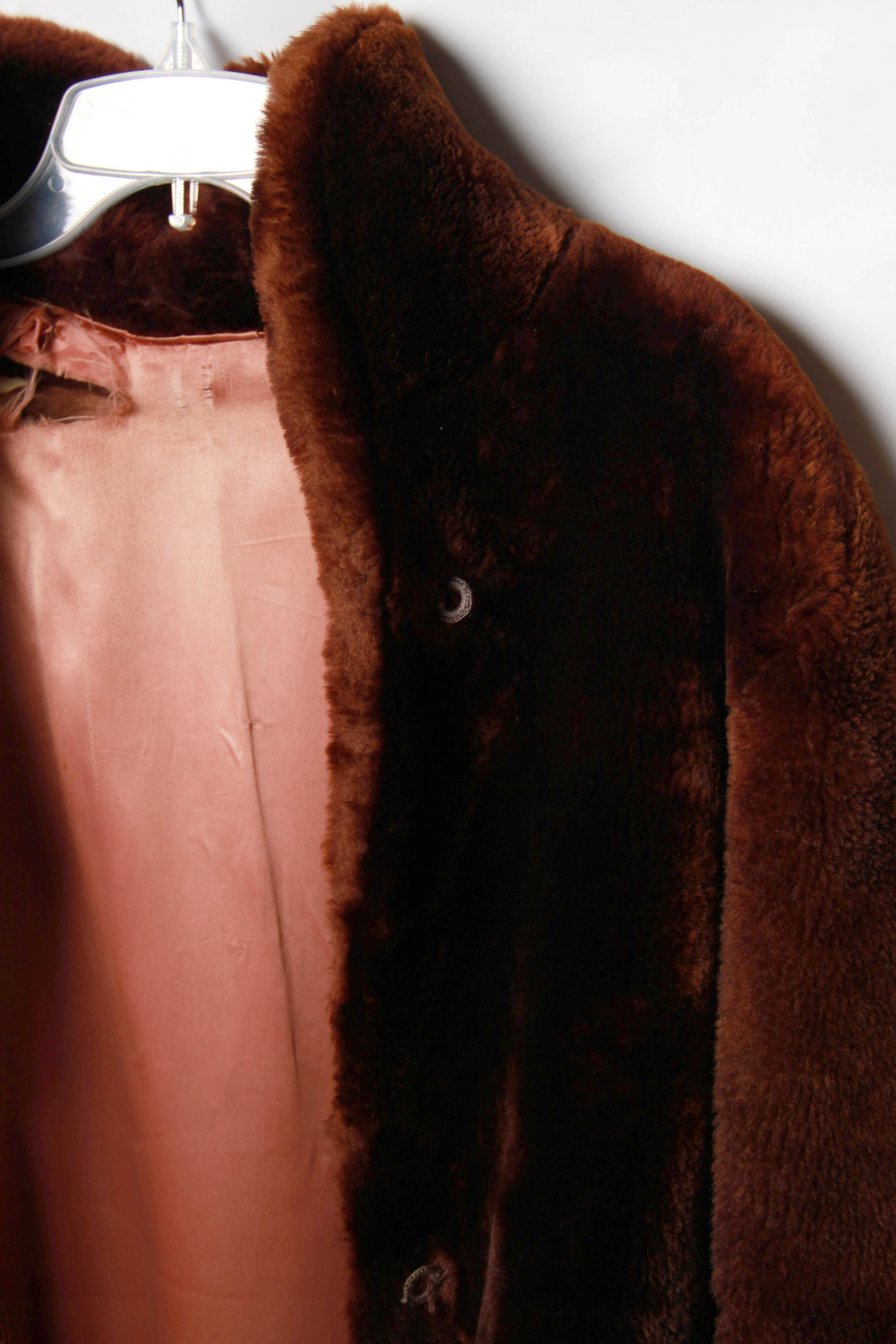 Laskin Mouton Dyed Lamb Coat