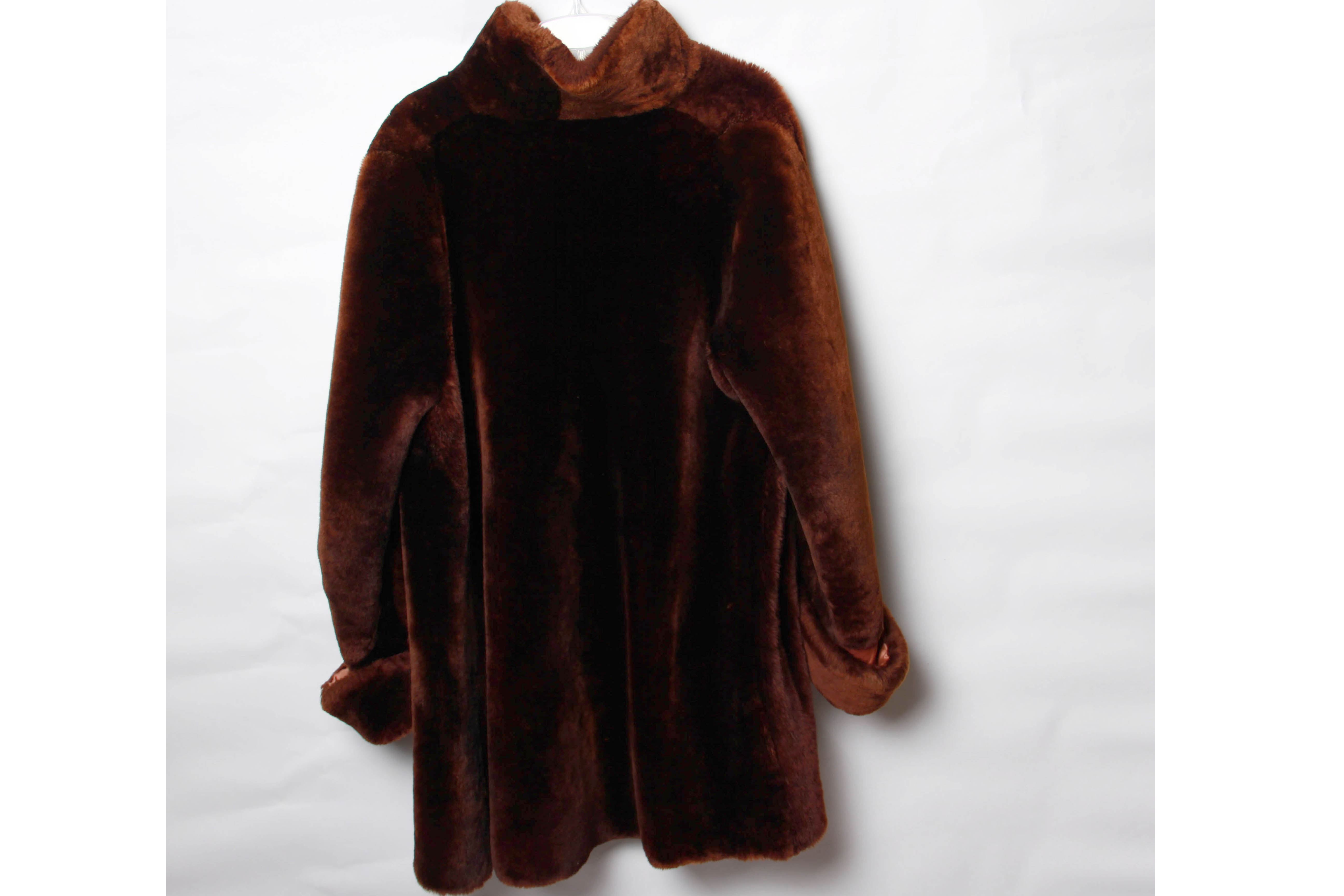 Laskin Mouton Dyed Lamb Coat