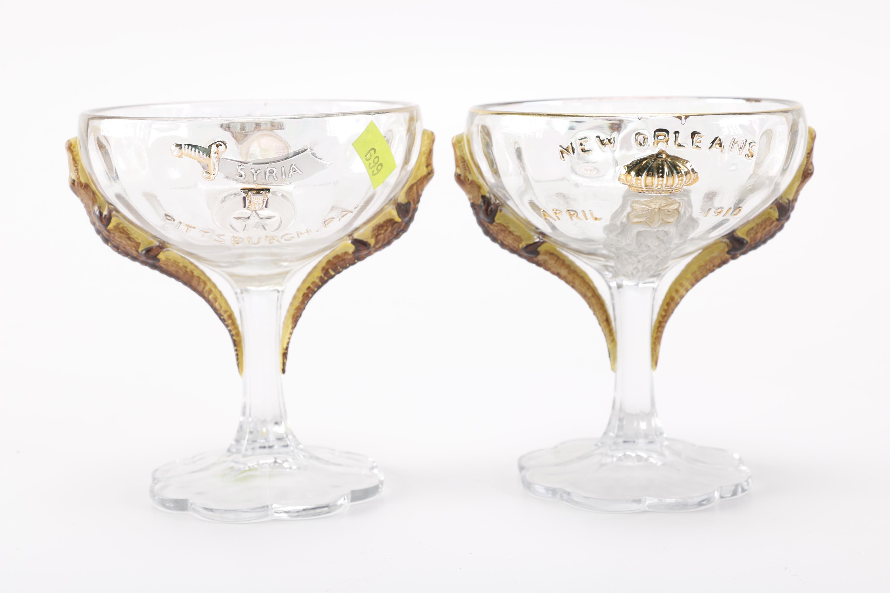 Shriners International Glass Souvenir Collection