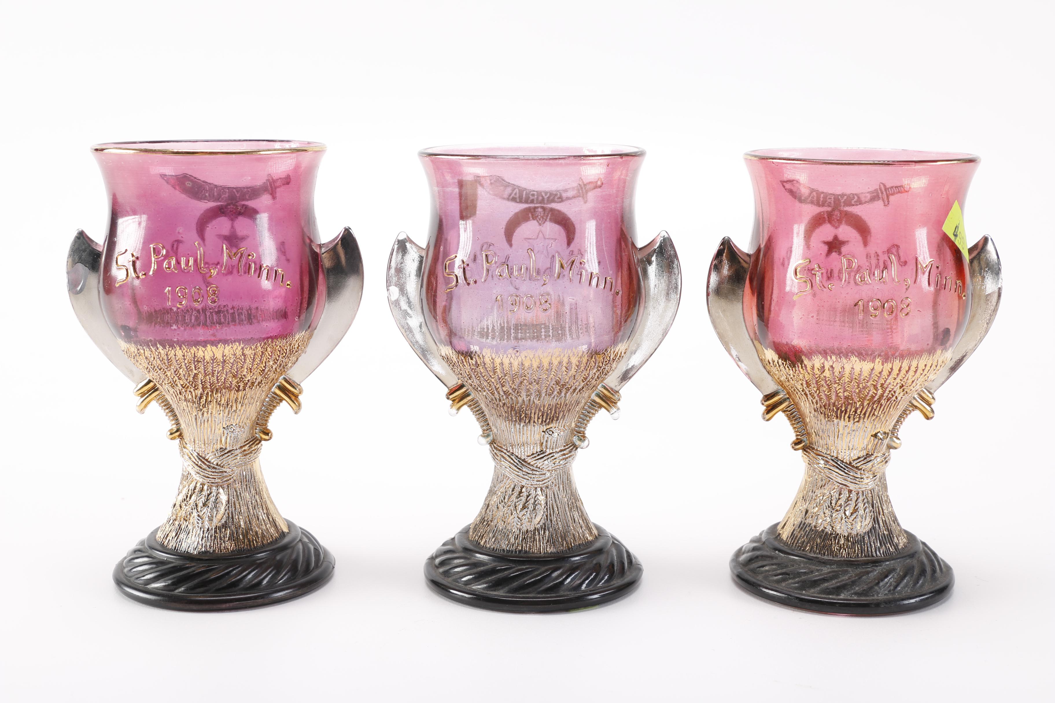 Shriners International Glass Souvenir Collection