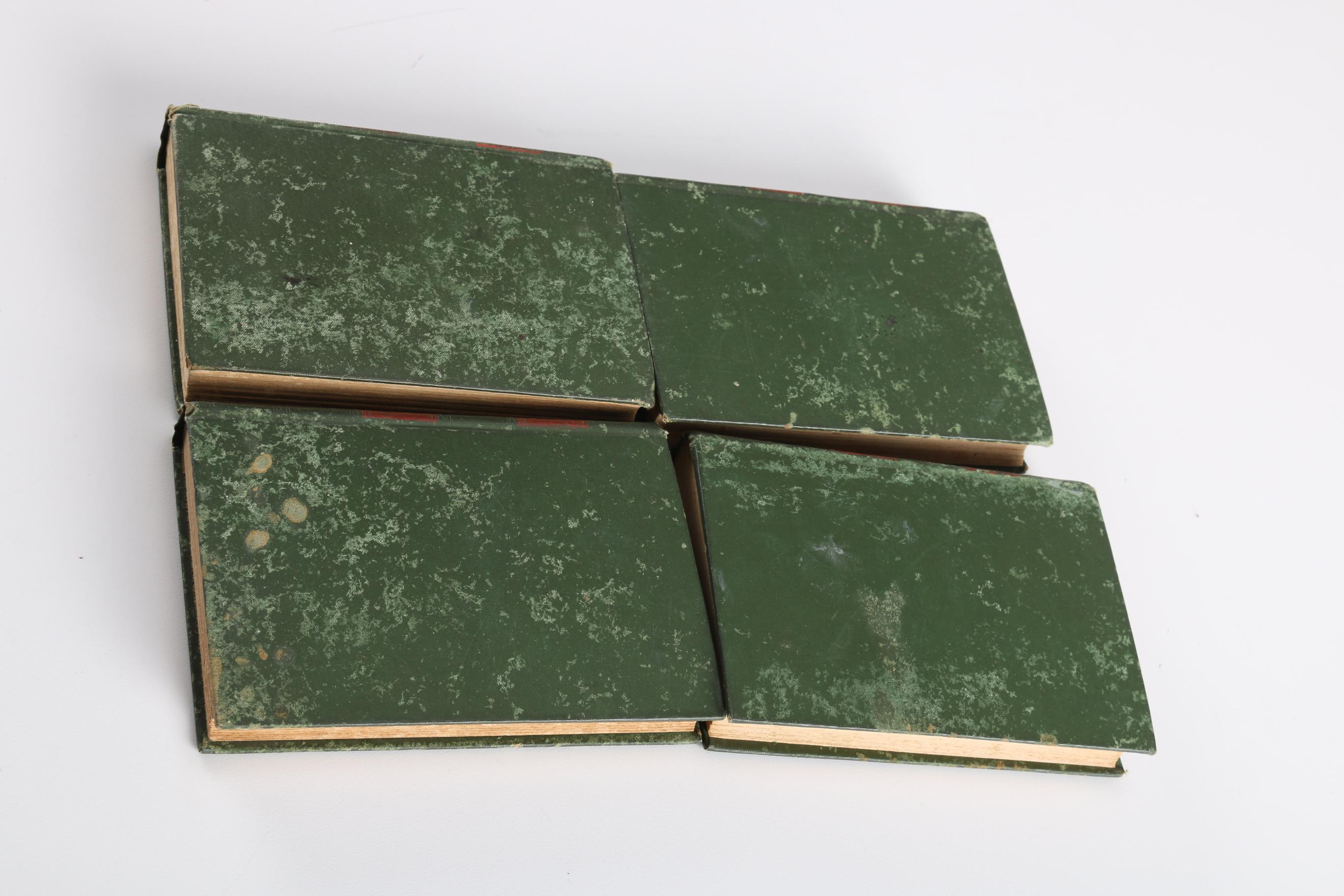 Circa 1896 Four Volumes by The Christian Herald Library