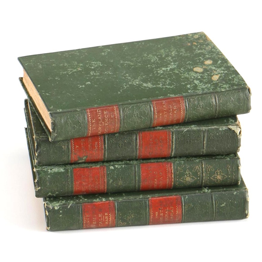 Circa 1896 Four Volumes by The Christian Herald Library