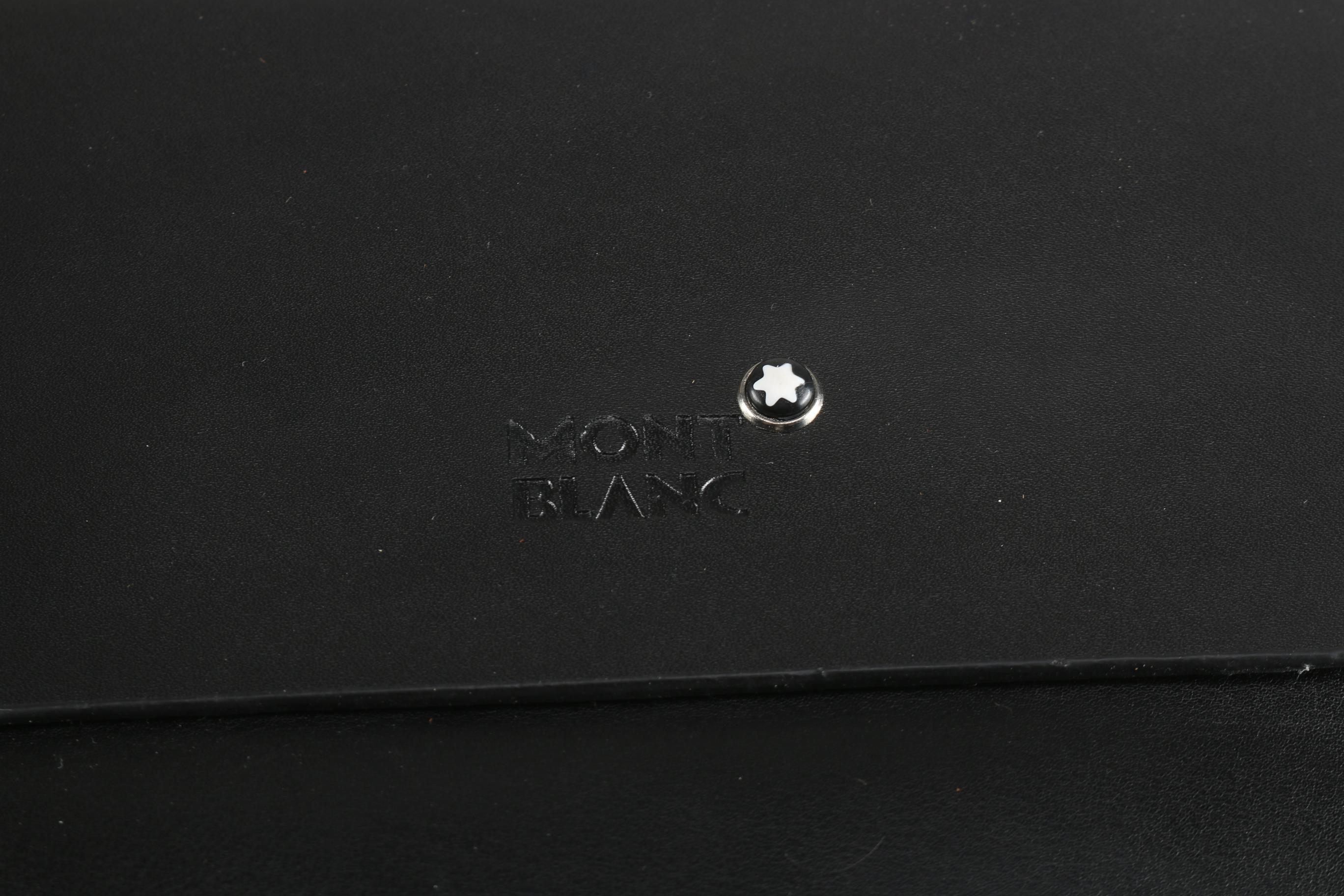 Mont Blanc "Platinum Leather" Organizer