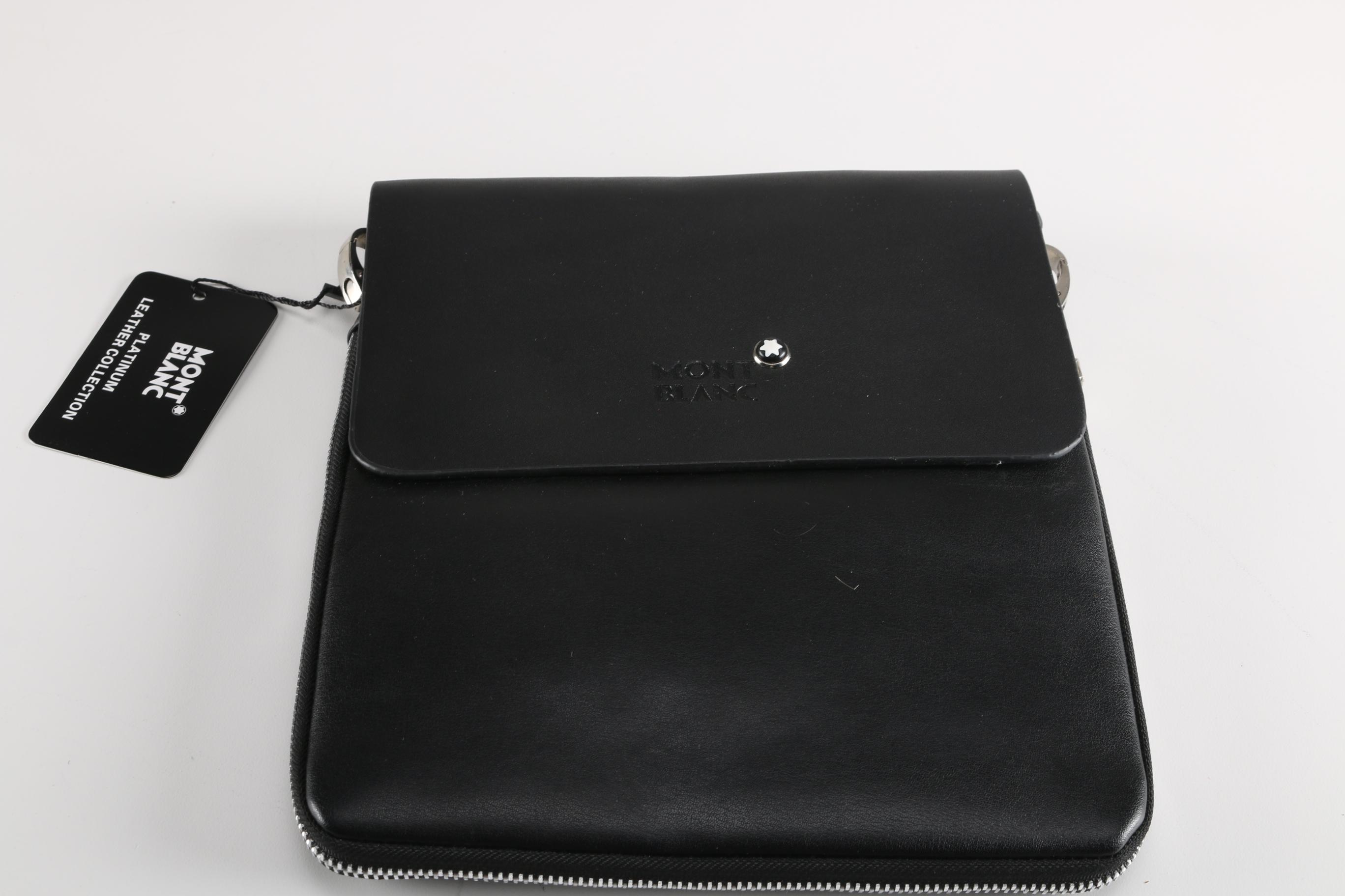 Mont Blanc "Platinum Leather" Organizer