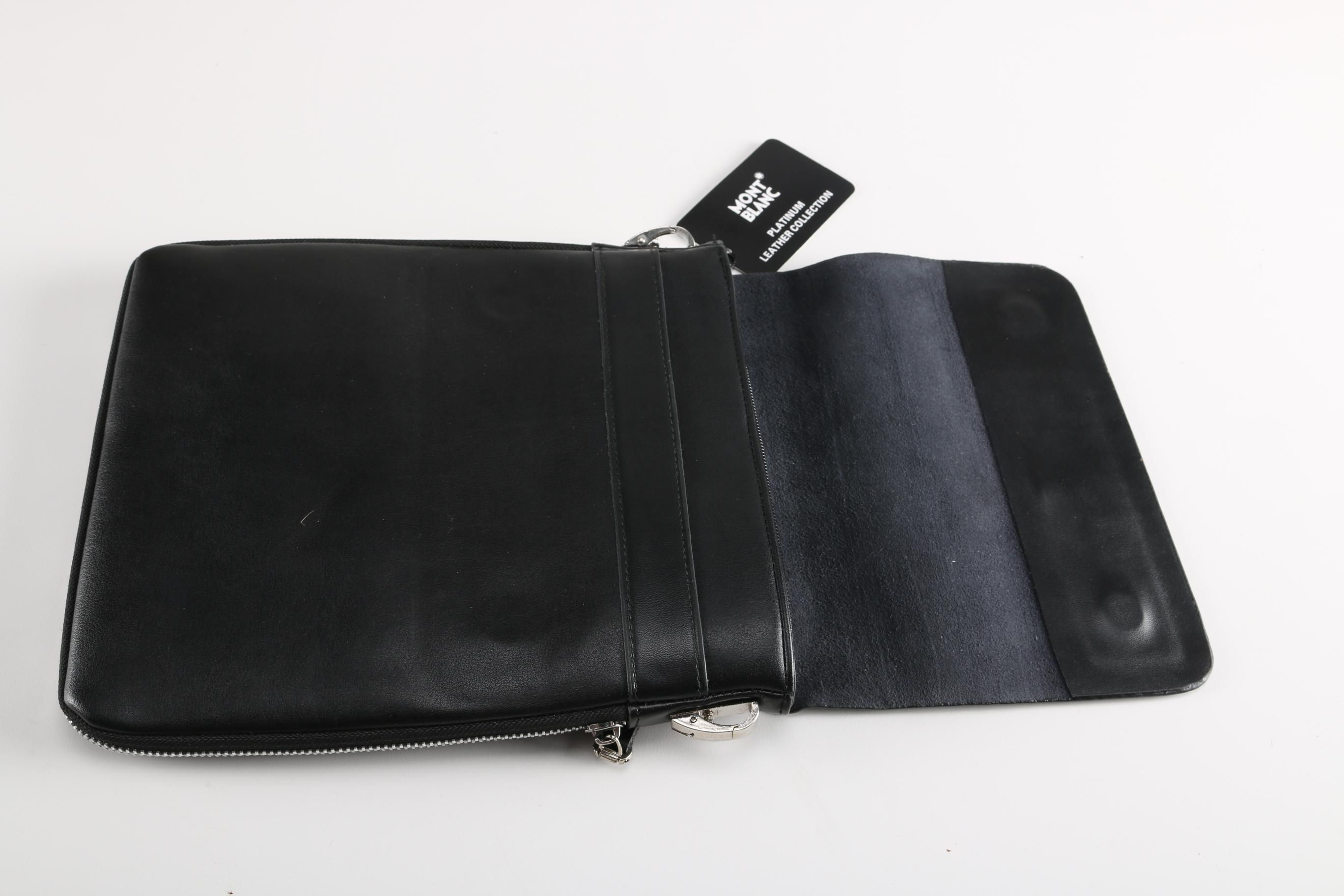 Mont Blanc "Platinum Leather" Organizer