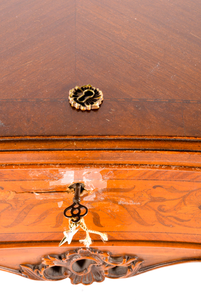 Louis XV Style Kidney Shaped Desk