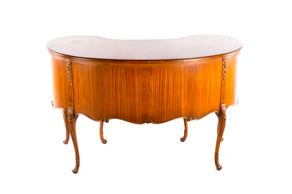 Louis XV Style Kidney Shaped Desk
