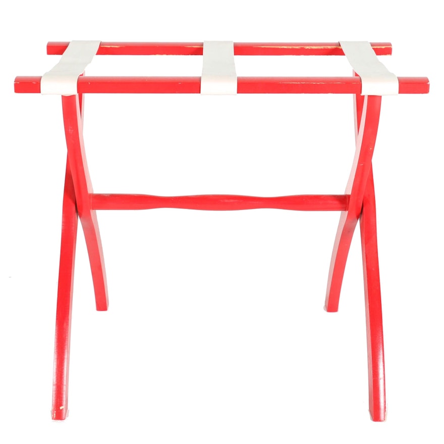 Scheibe Red Luggage Rack