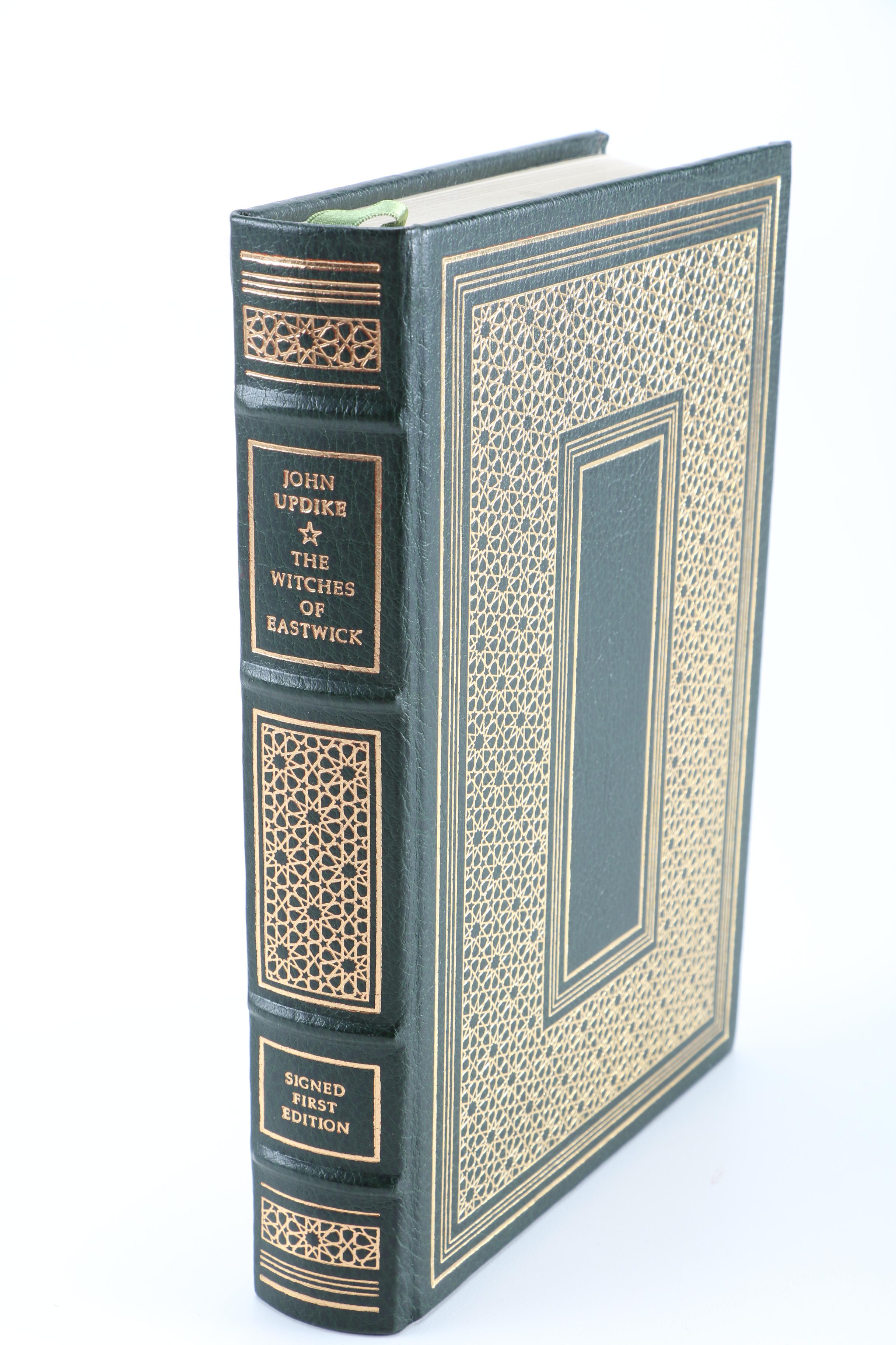 Signed First Edition Book "The Witches of Eastwick" by John Updike Franklin Library