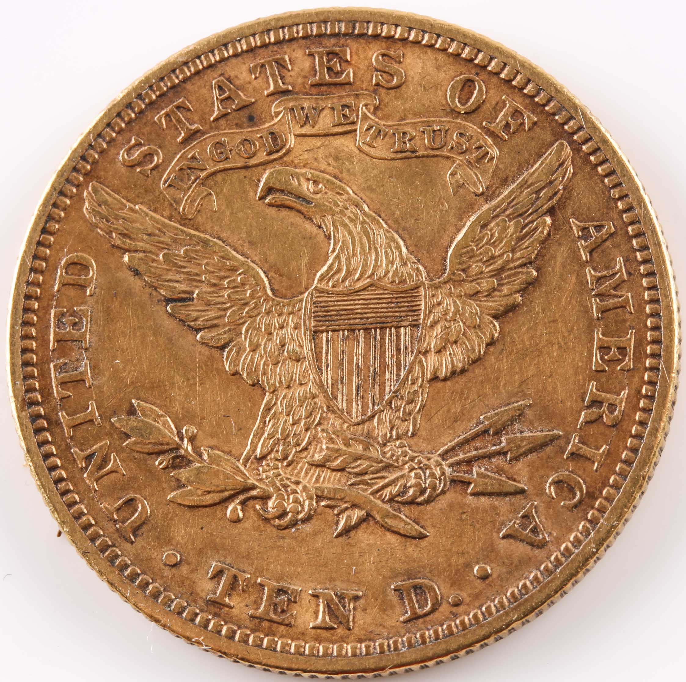 1903 Liberty Head Ten Dollar Gold Eagle Coin