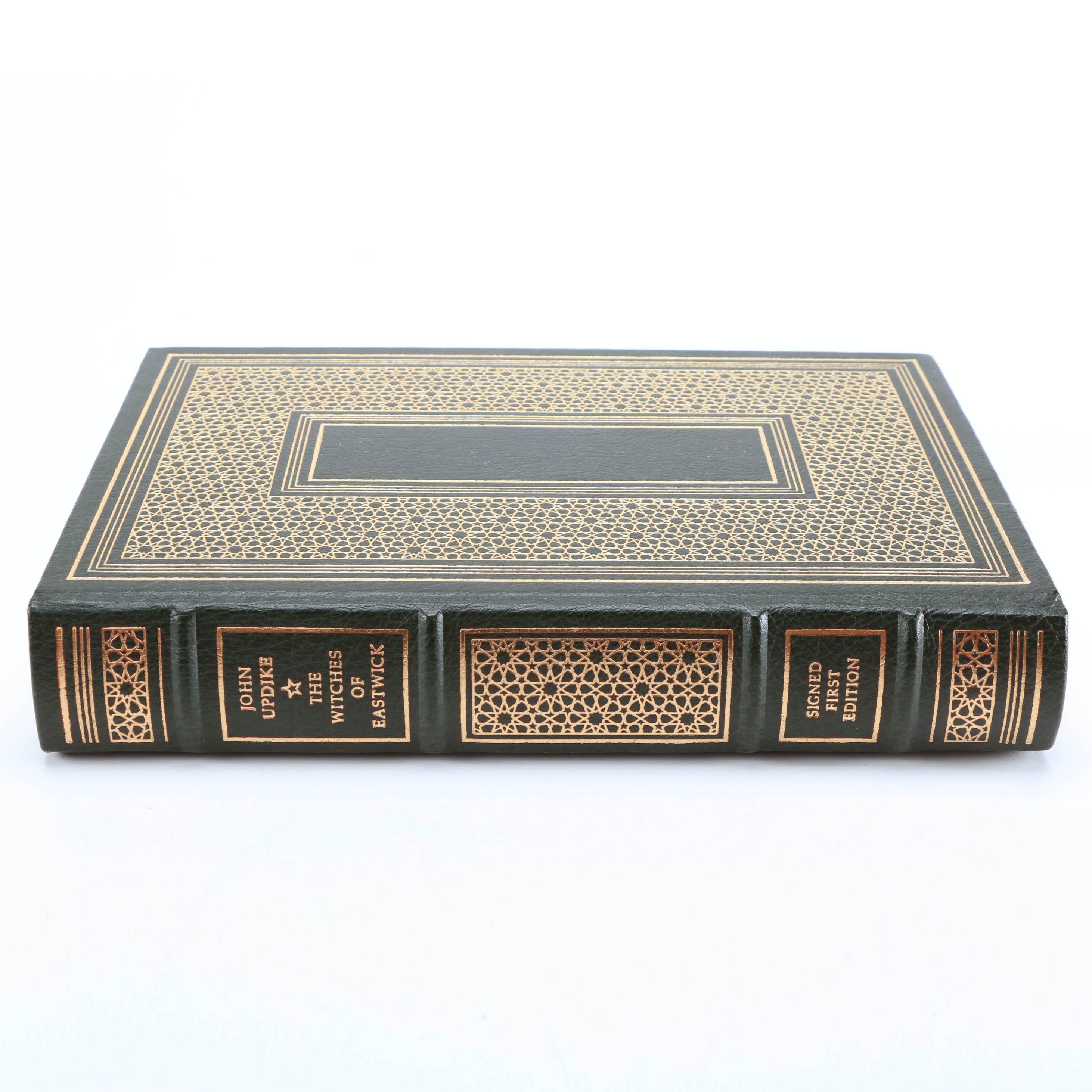 Signed First Edition Book "The Witches of Eastwick" by John Updike Franklin Library