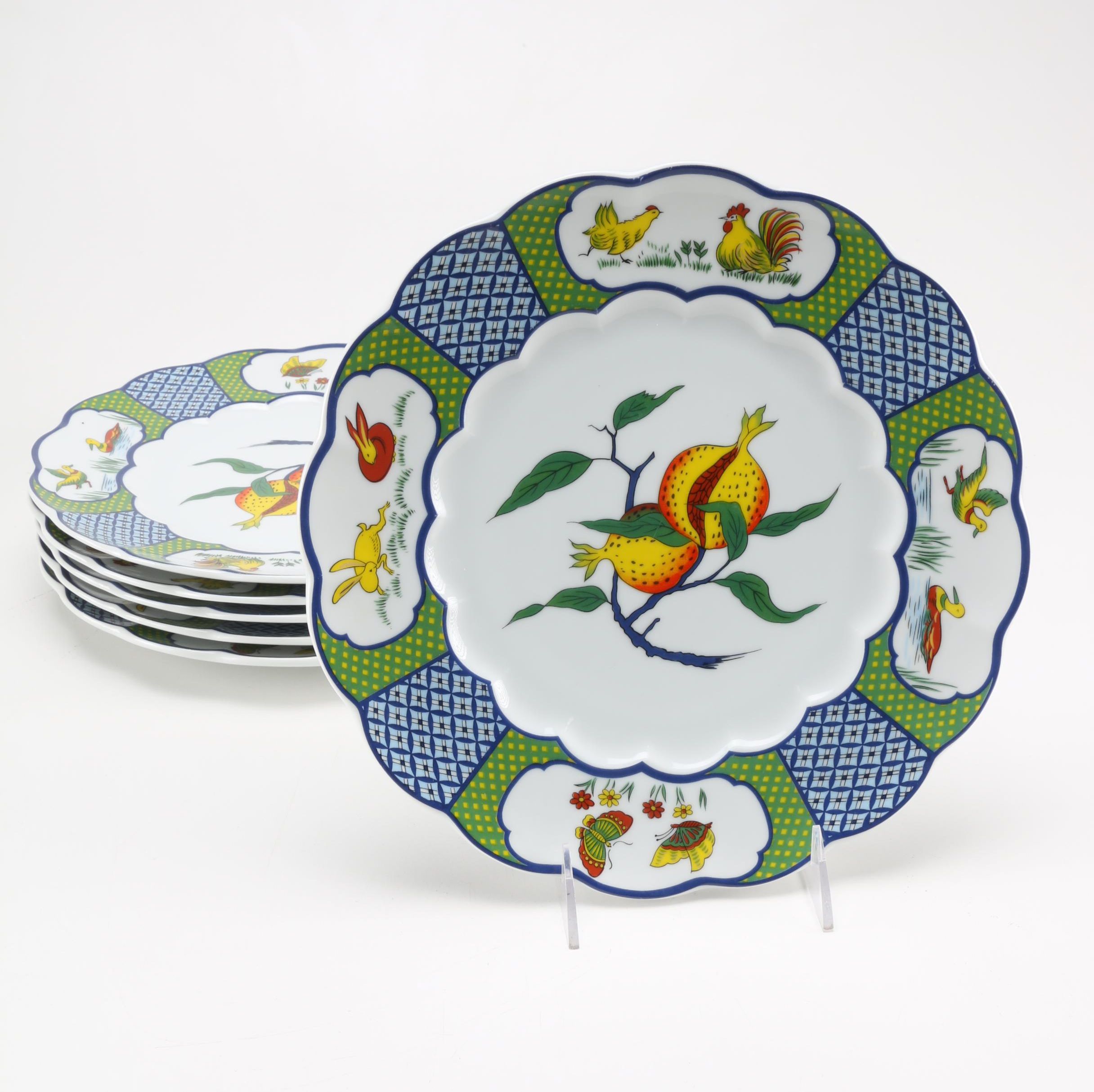 Taitu "Kutani" Plates