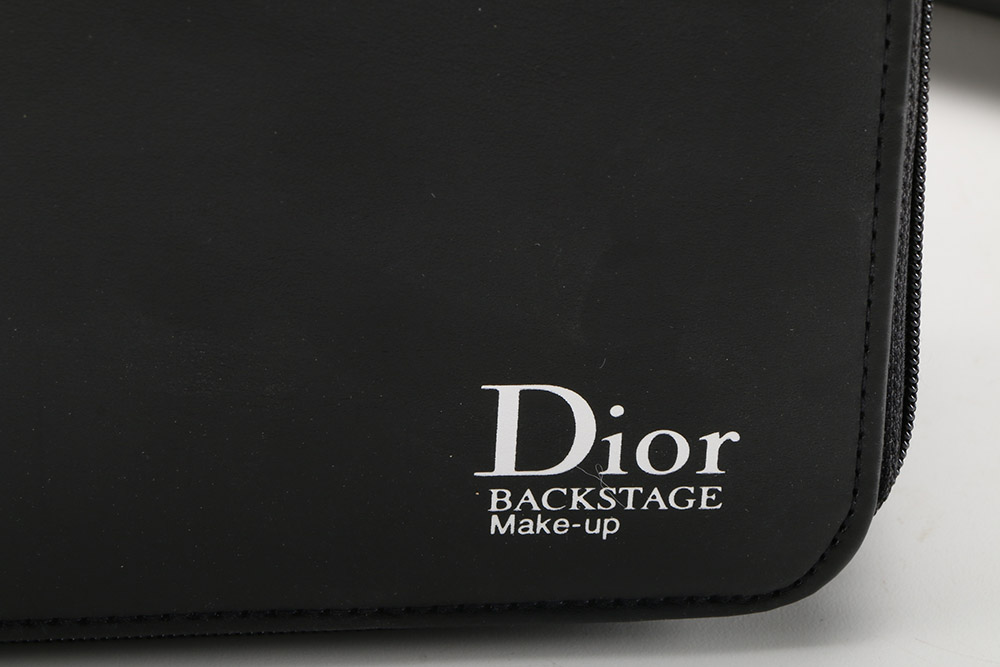 Black Travel Bags Including Dior Make-Up Bag
