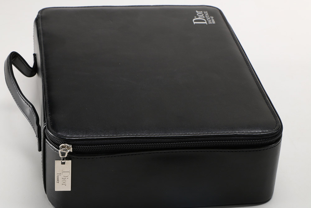 Black Travel Bags Including Dior Make-Up Bag