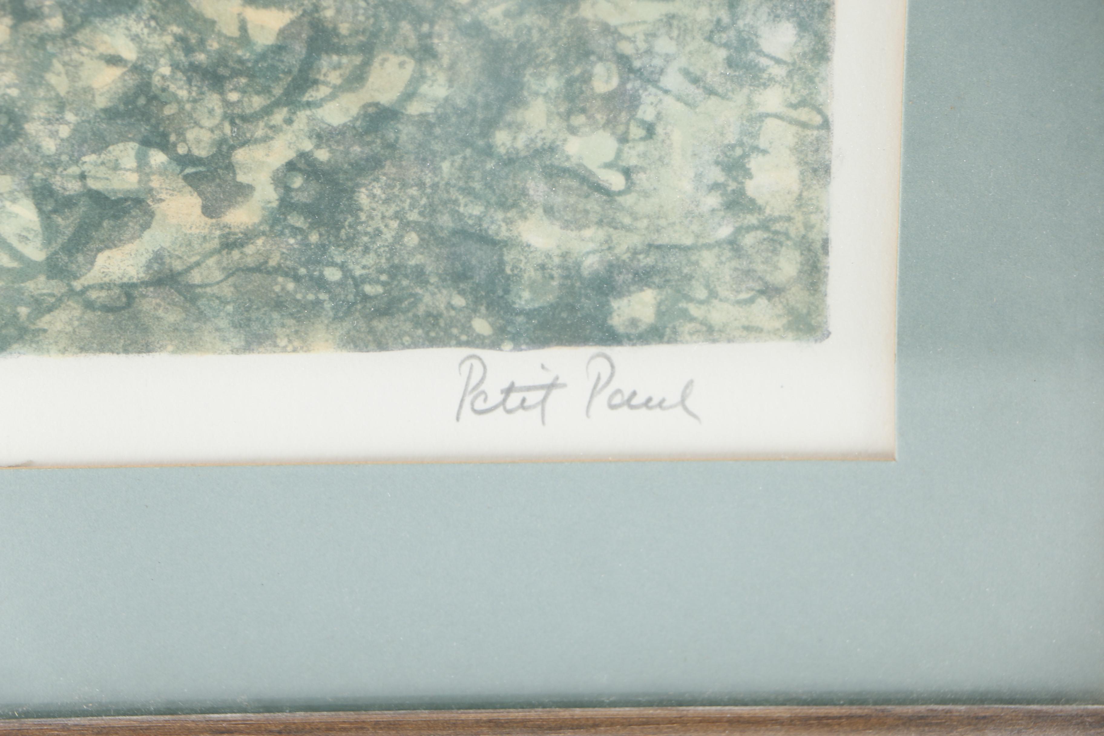 Petit Paul Signed Limited Edition Lithograph
