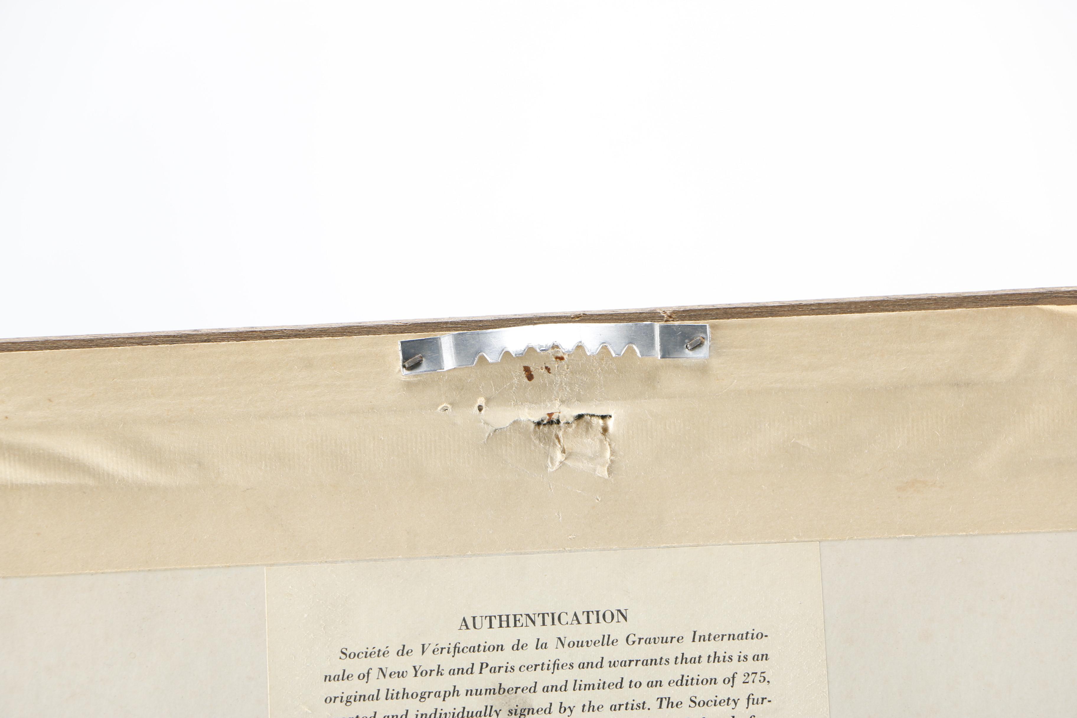 Petit Paul Signed Limited Edition Lithograph