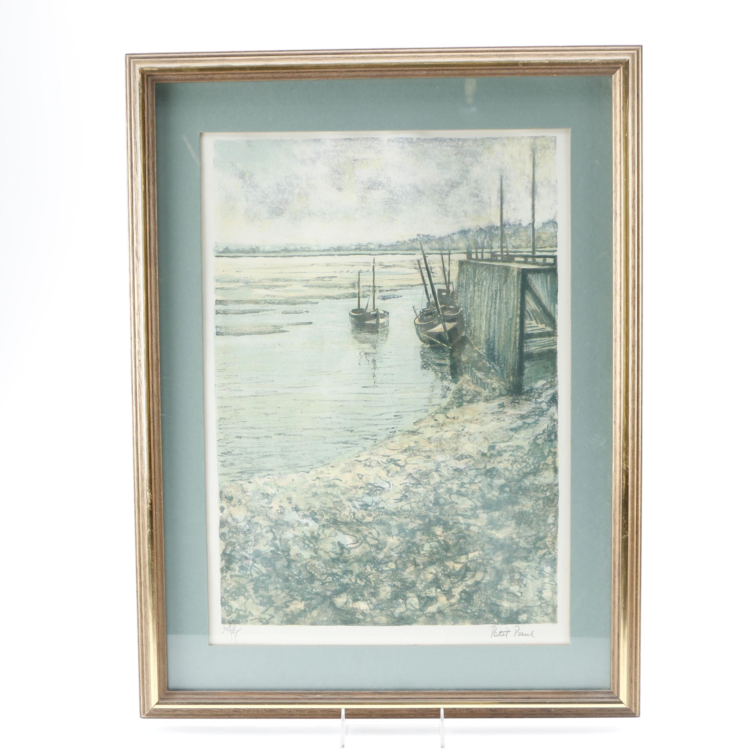 Petit Paul Signed Limited Edition Lithograph