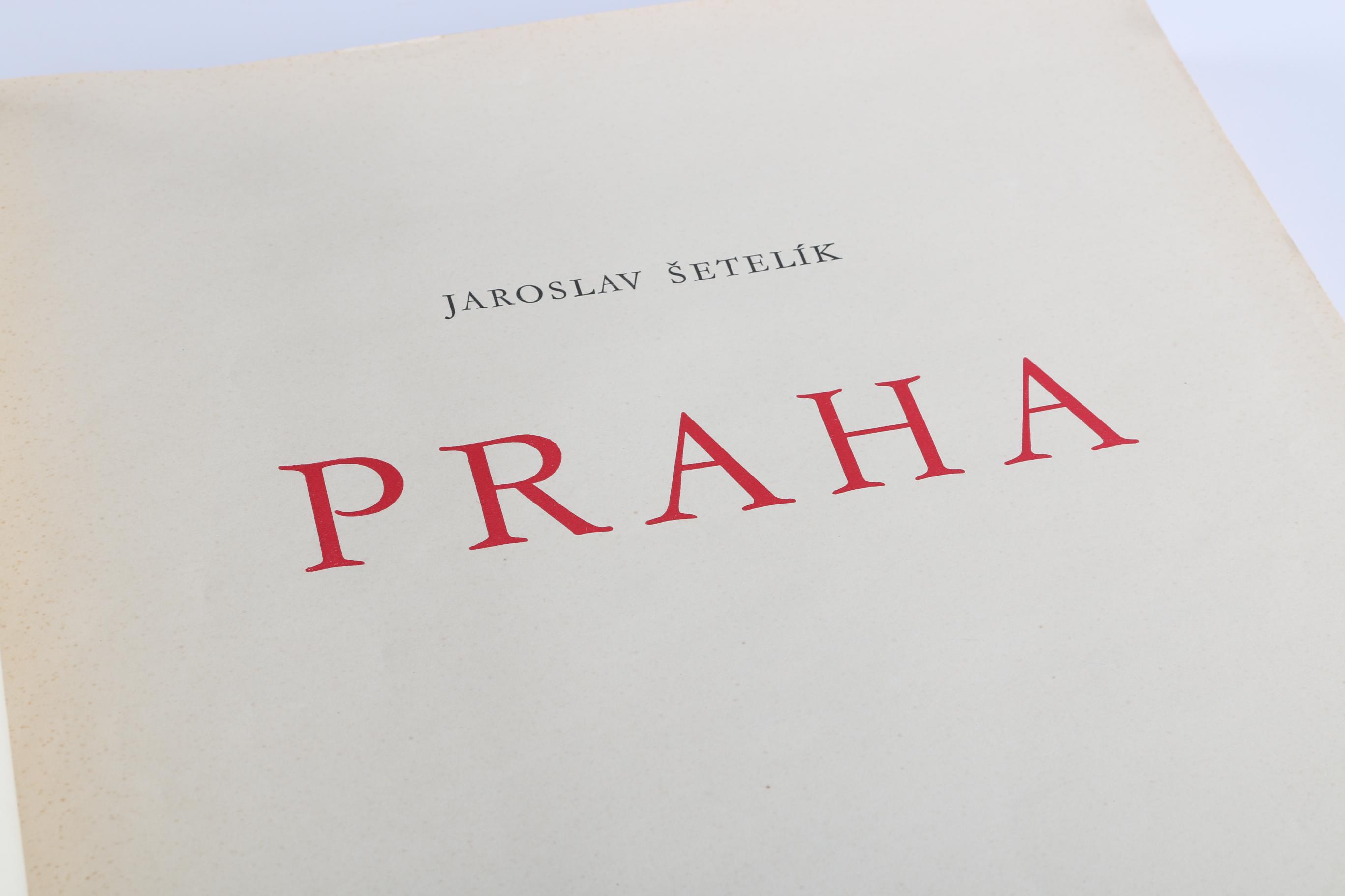 1932 "Praha" by Jaroslav Setelik