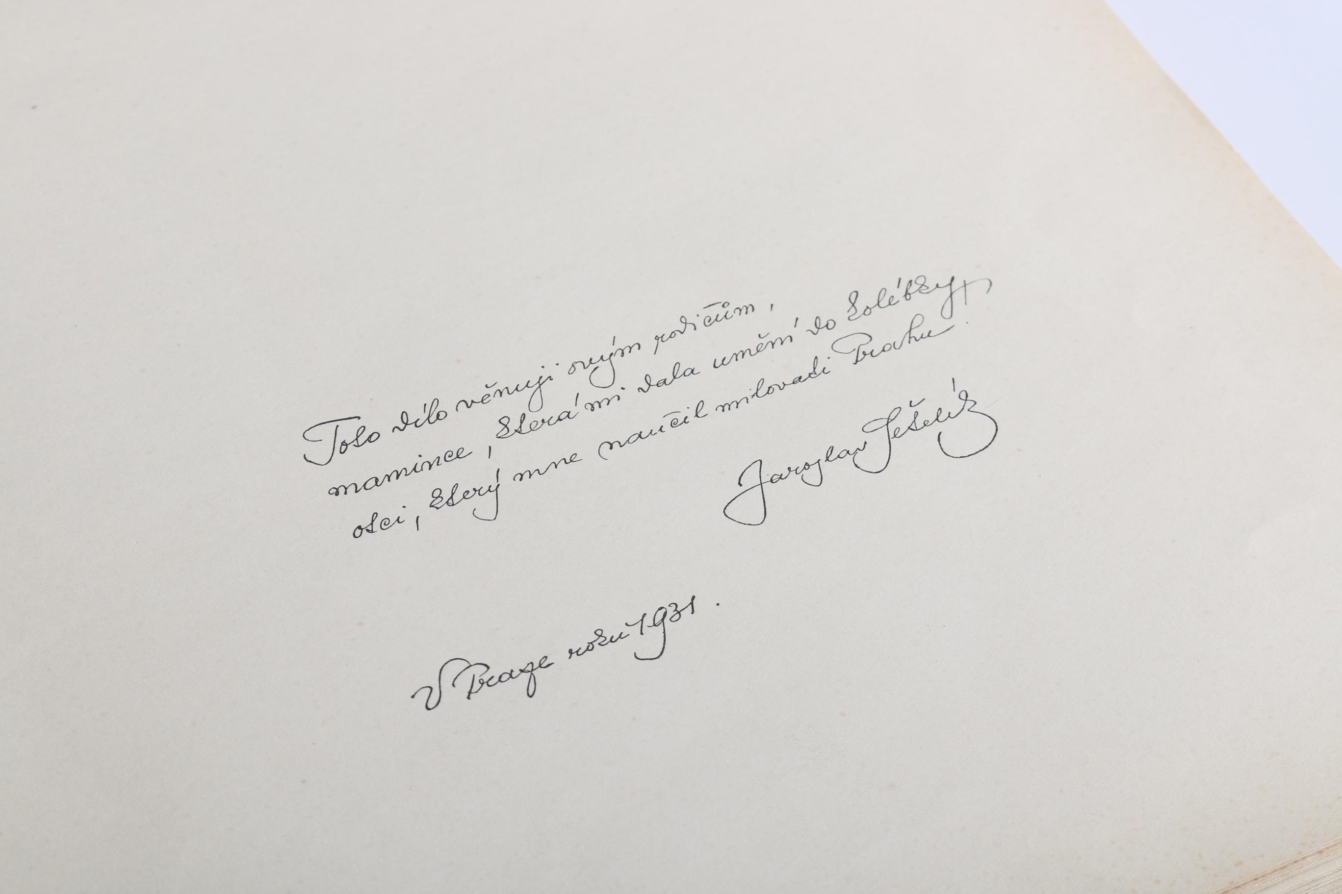 1932 "Praha" by Jaroslav Setelik