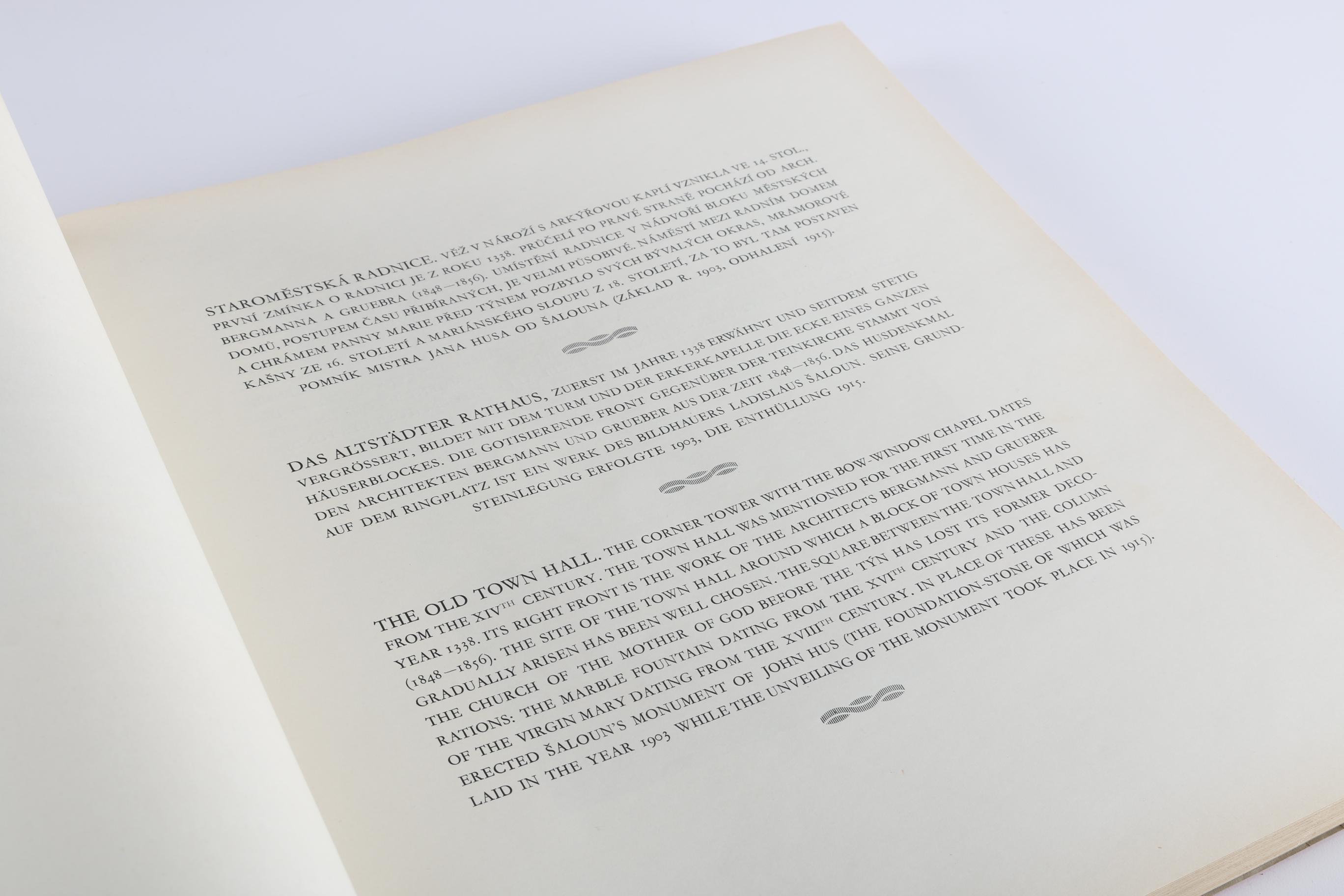 1932 "Praha" by Jaroslav Setelik