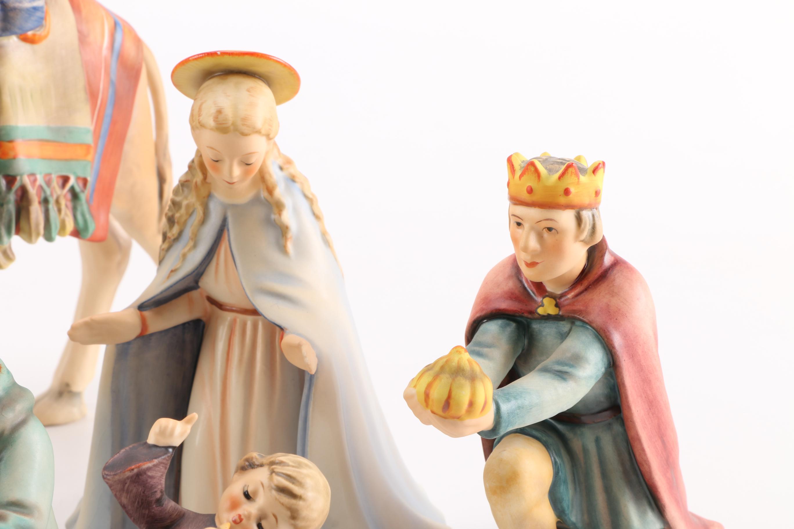 Goebel Hummel Nativity Figurine Set