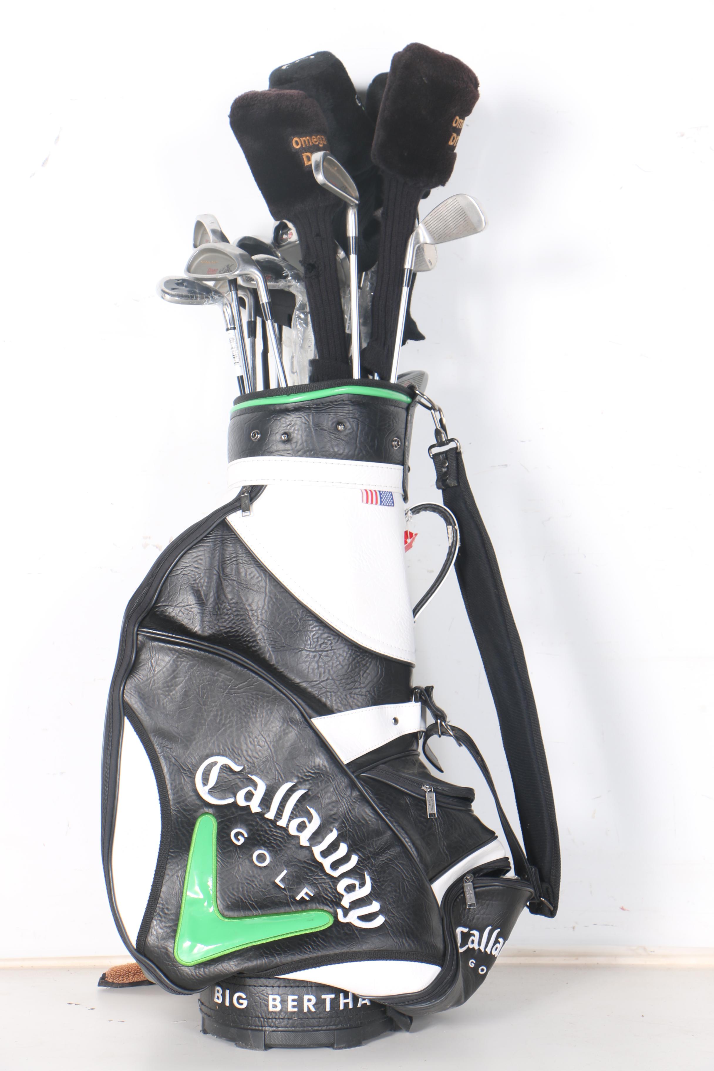 Golf Club Set Featuring Callaway