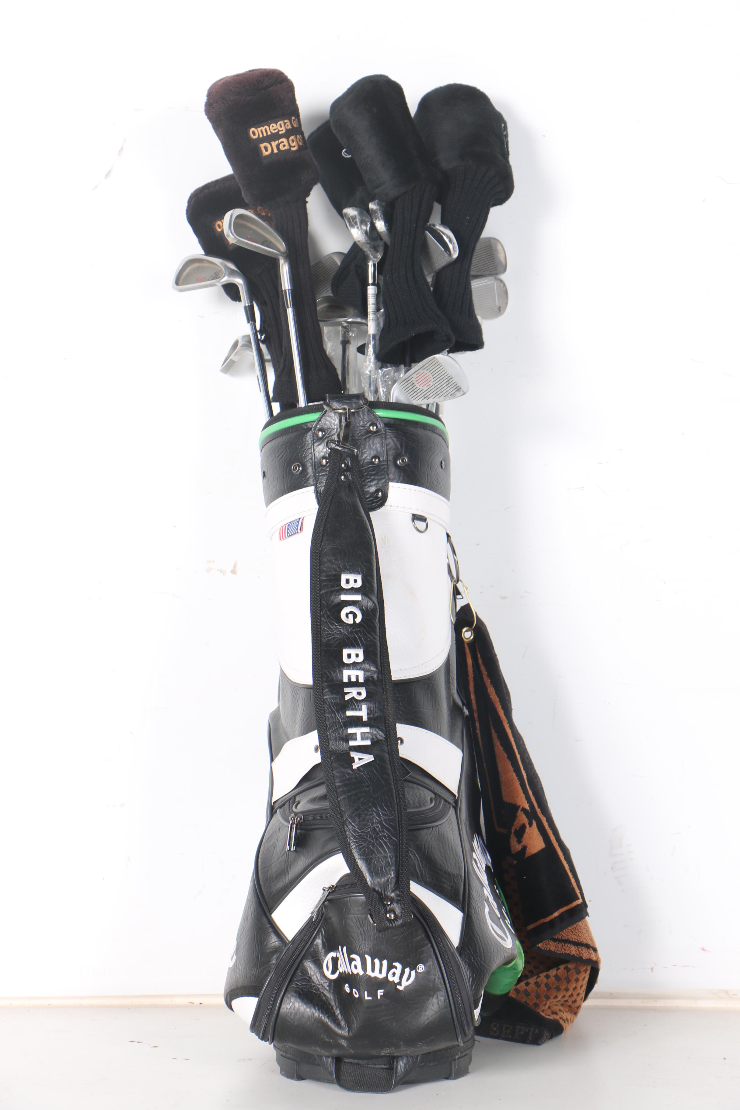 Golf Club Set Featuring Callaway