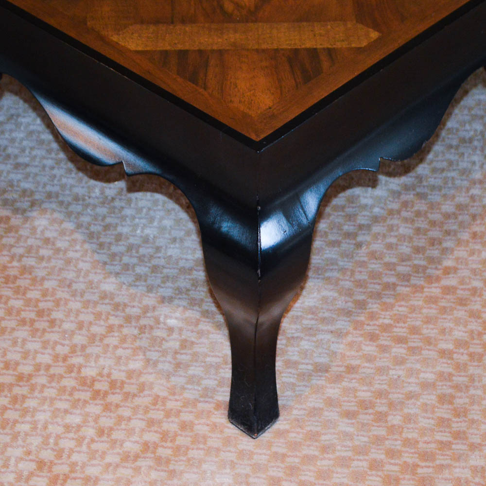 Parquet Top Coffee Table by Baker Furniture