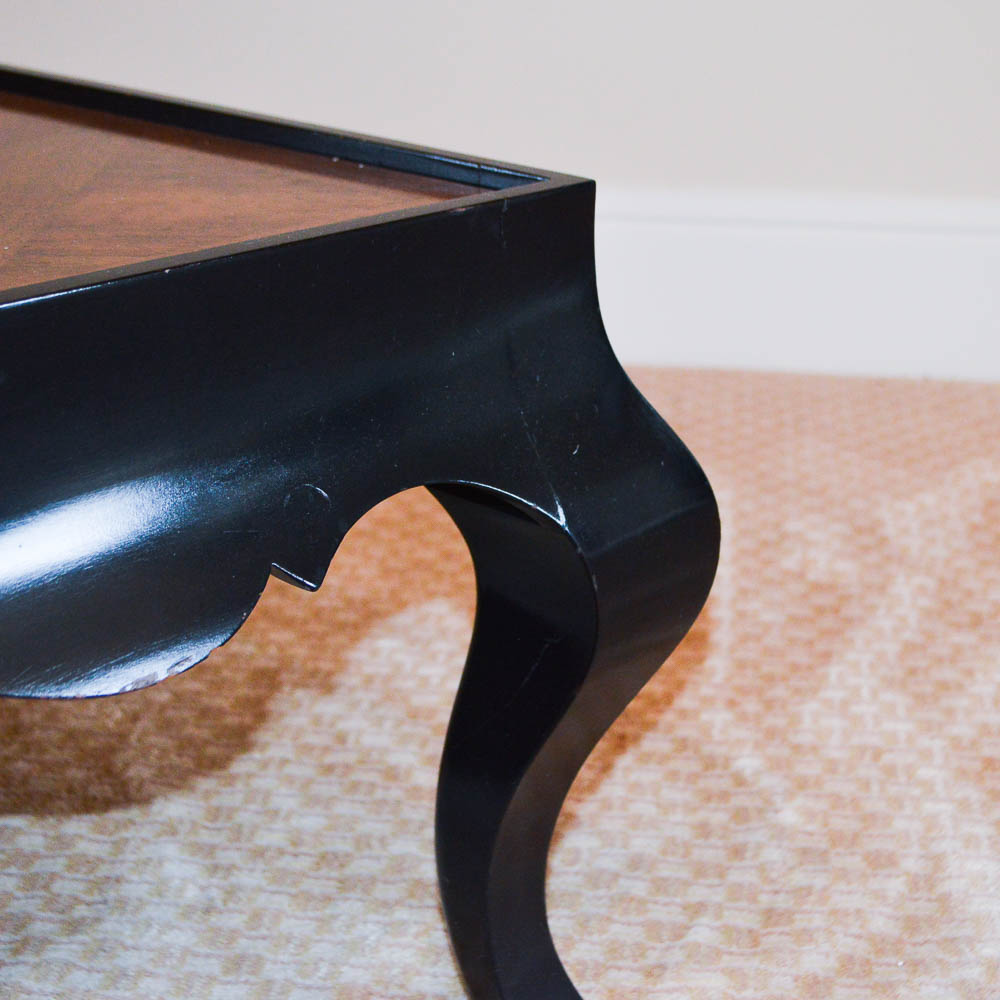Parquet Top Coffee Table by Baker Furniture