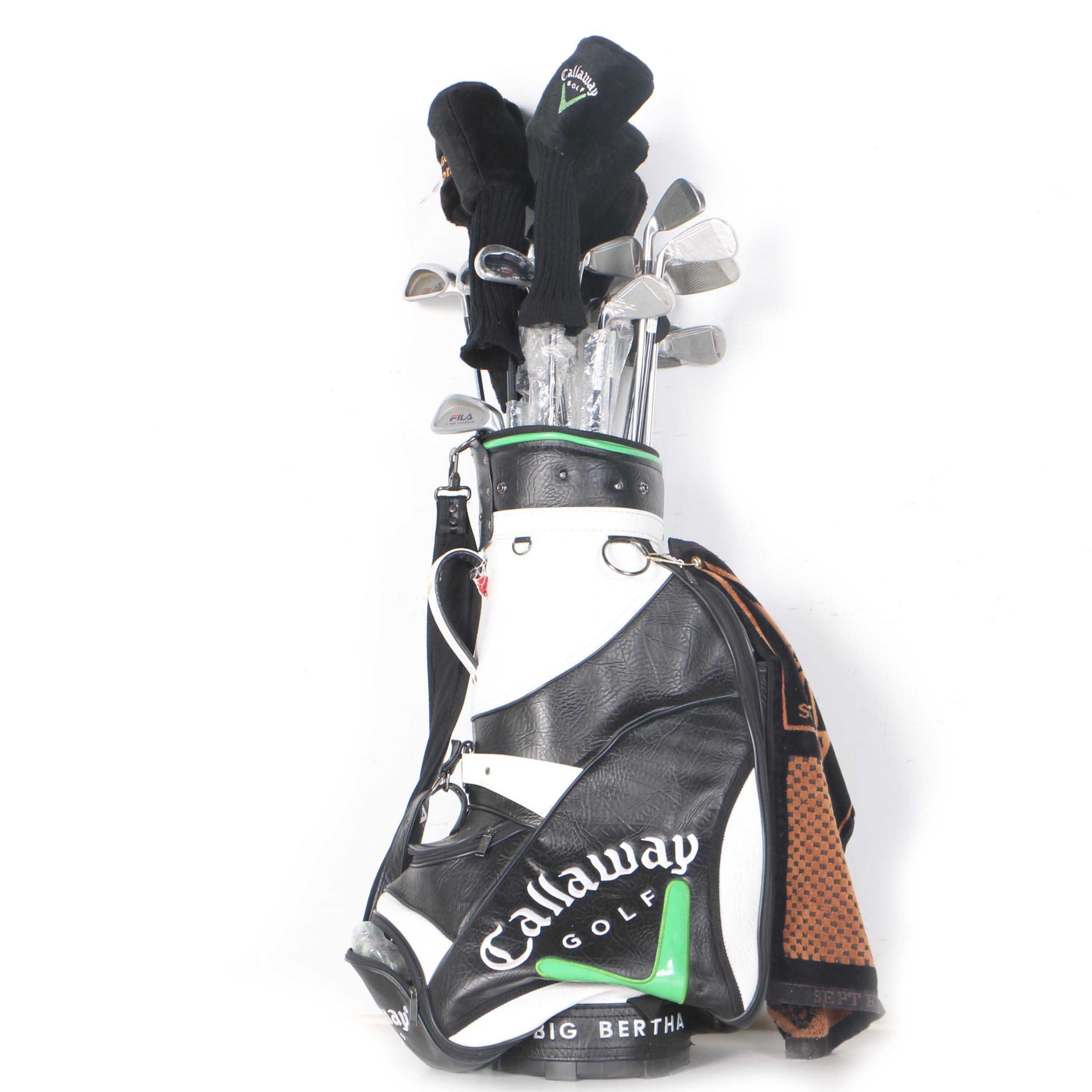 Golf Club Set Featuring Callaway
