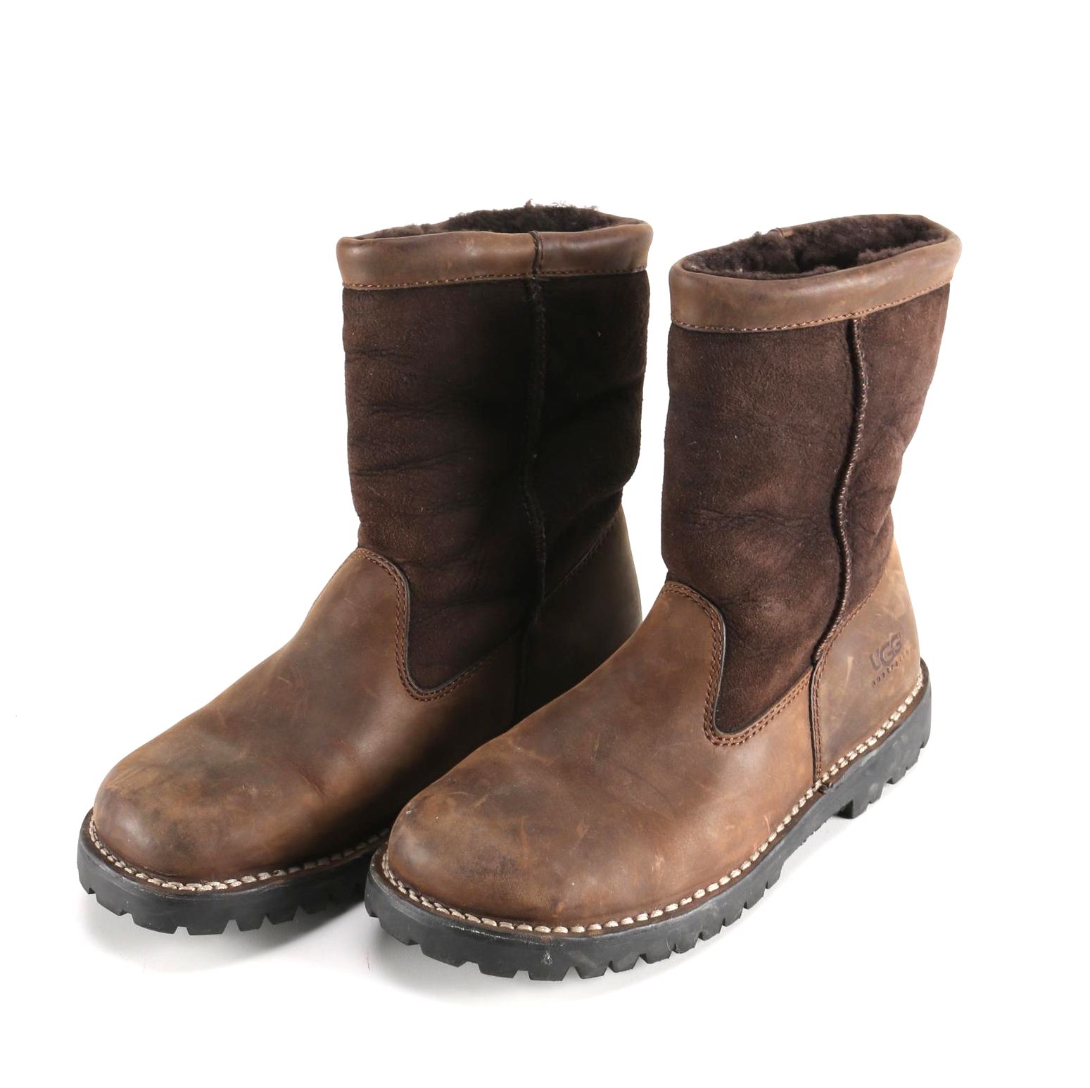 Pair of Brown UGG Boots