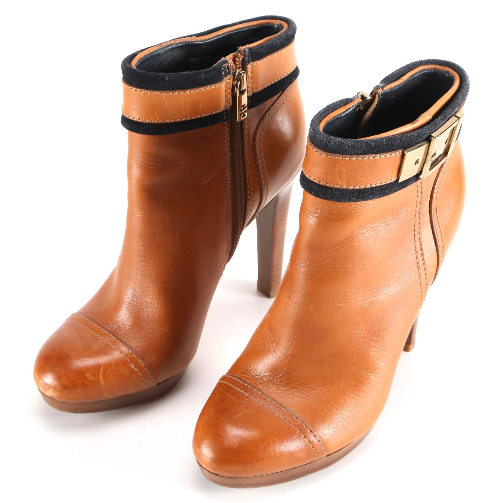 Tory Burch Leather Belinda Bootie and Uma Boots