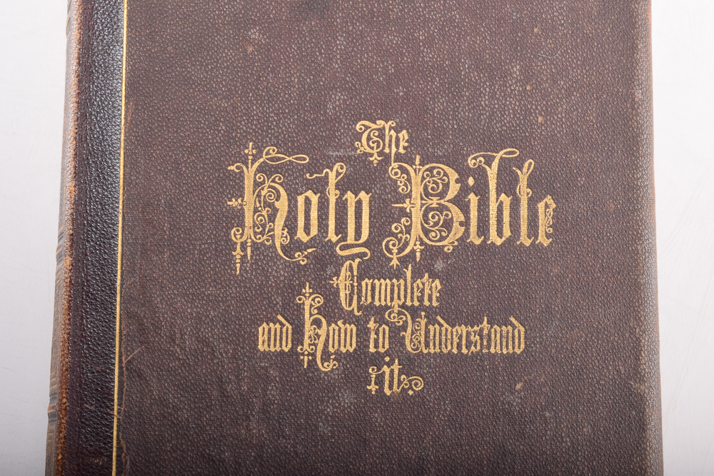 1869 "Hitchcock's New and Complete Analysis of the Holy Bible" Edited by Rev. Roswell D. Hitchcock