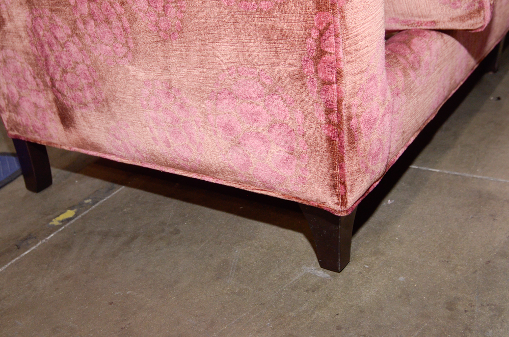 Baker “Dapha Madison” Sofa with Donghia Velvet Upholstery
