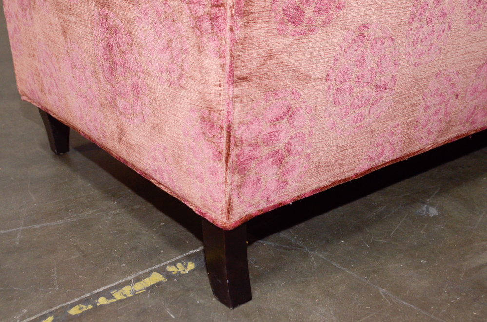 Baker “Dapha Madison” Sofa with Donghia Velvet Upholstery