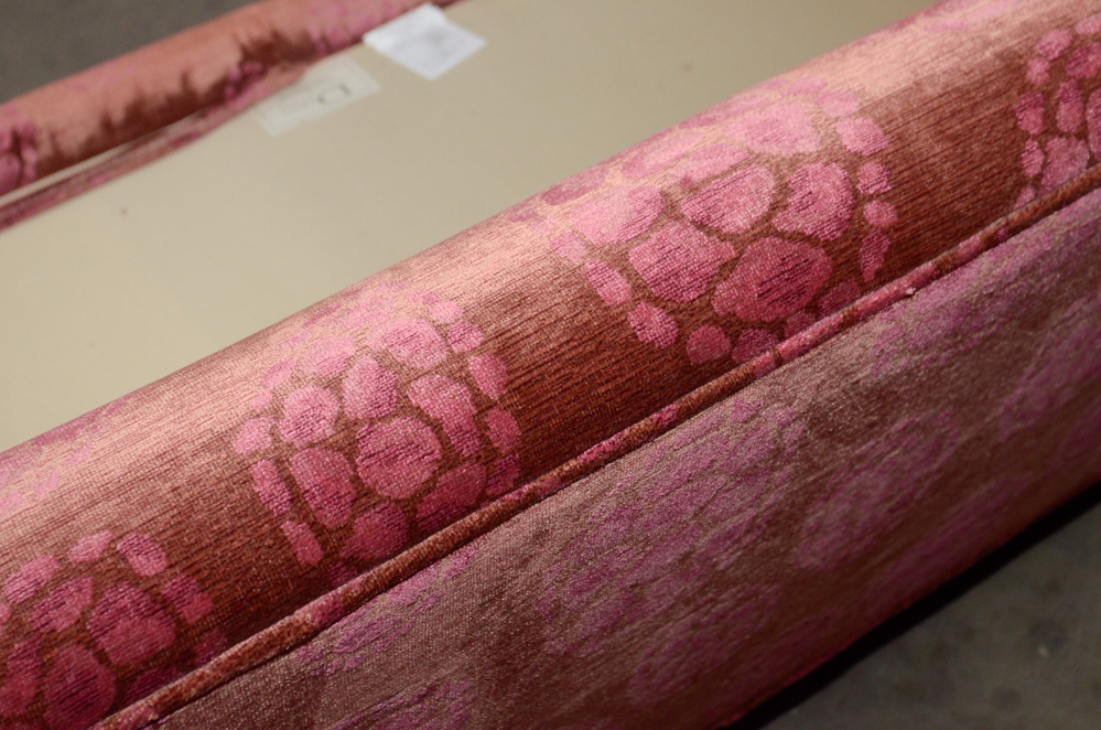 Baker “Dapha Madison” Sofa with Donghia Velvet Upholstery