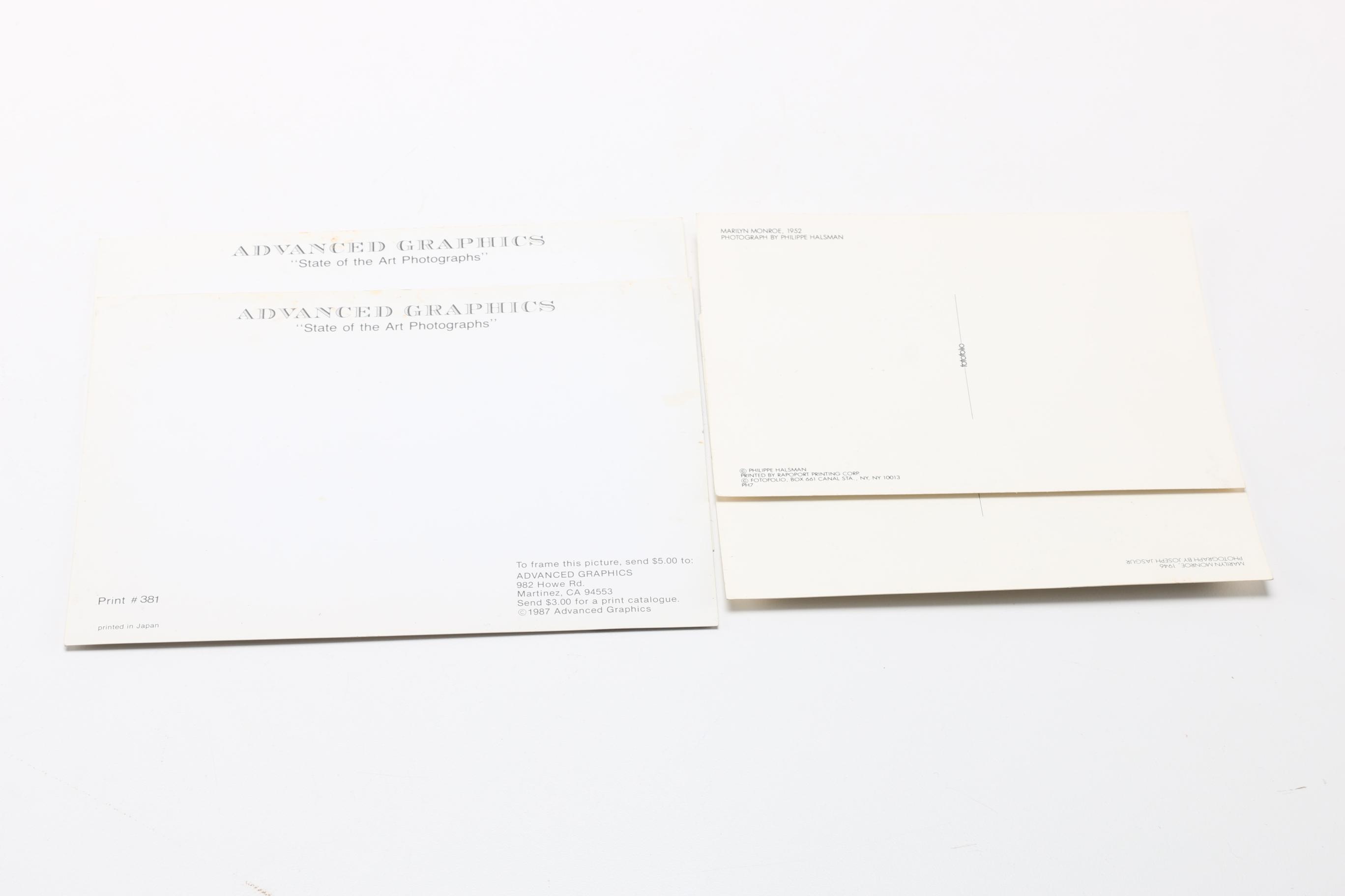 Marilyn Monroe Postcards and Pictures