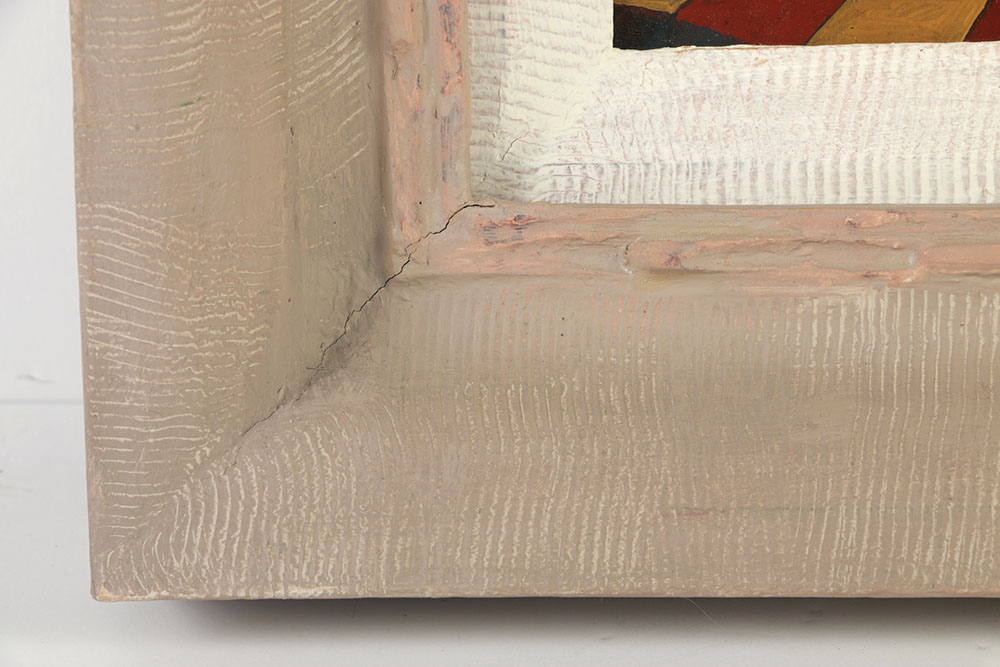 Edgar Yeager Oil Painting on Board "Warrior"