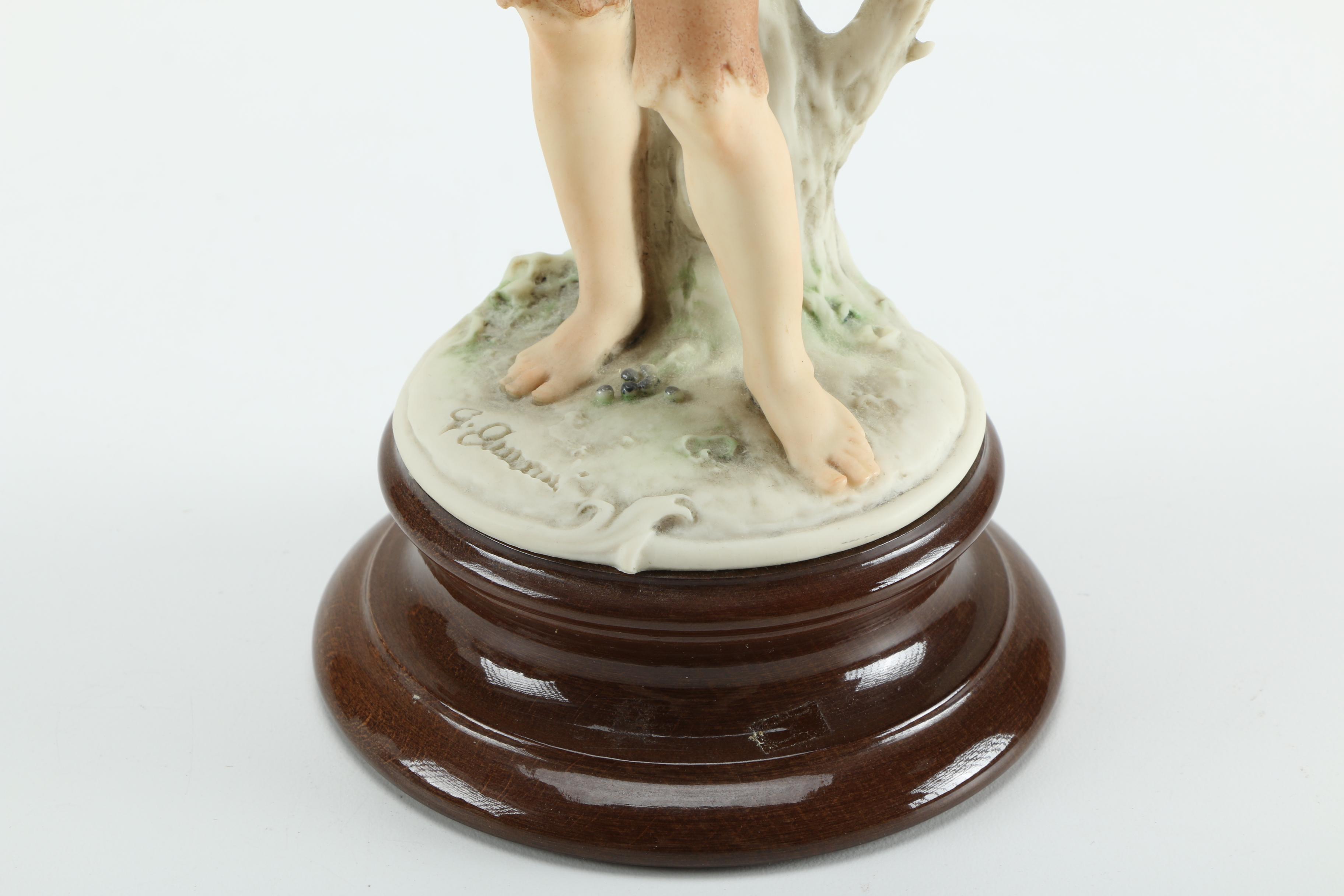 Guiseppe Armani "Little Country Boy with Grapes" Figurine