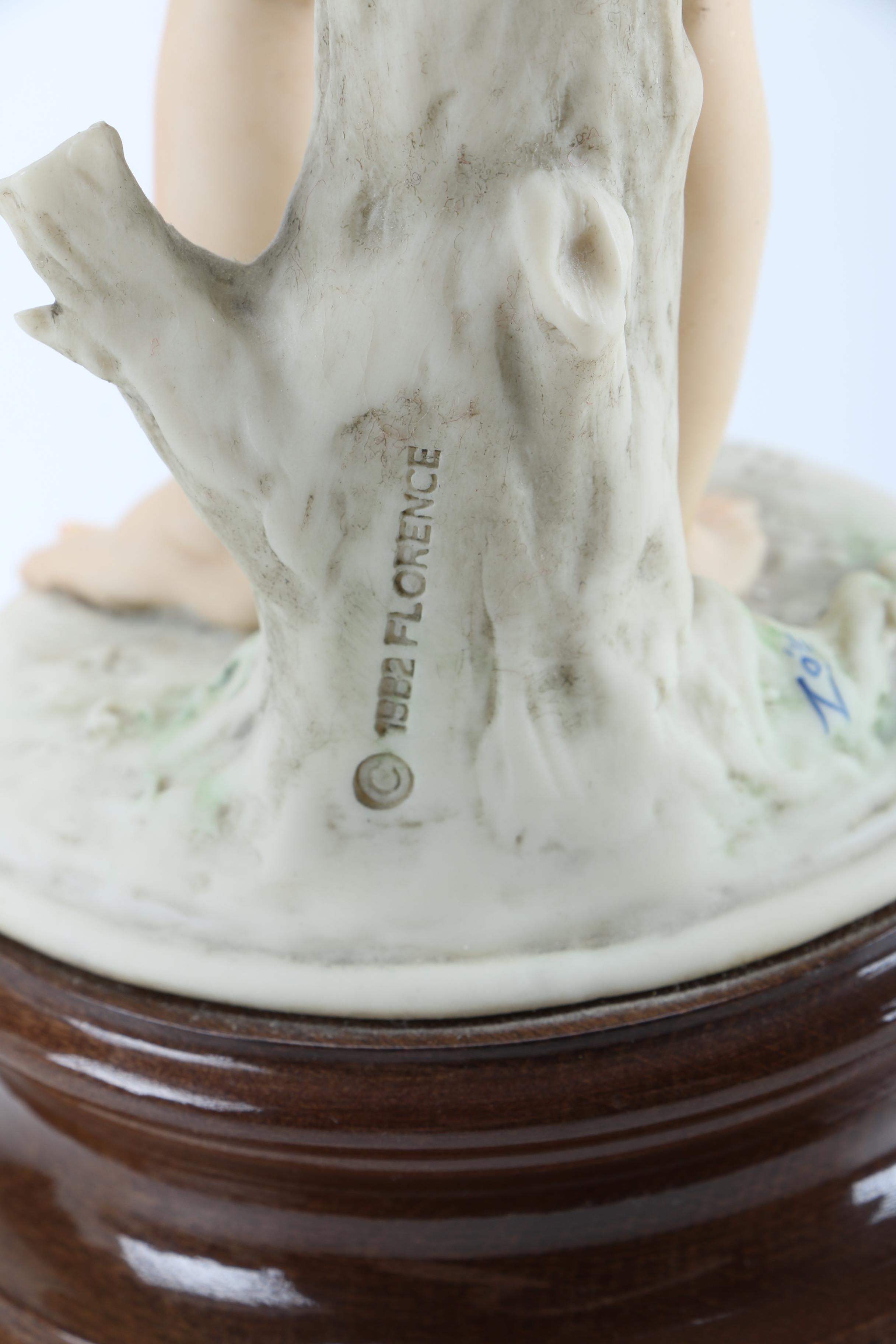 Guiseppe Armani "Little Country Boy with Grapes" Figurine