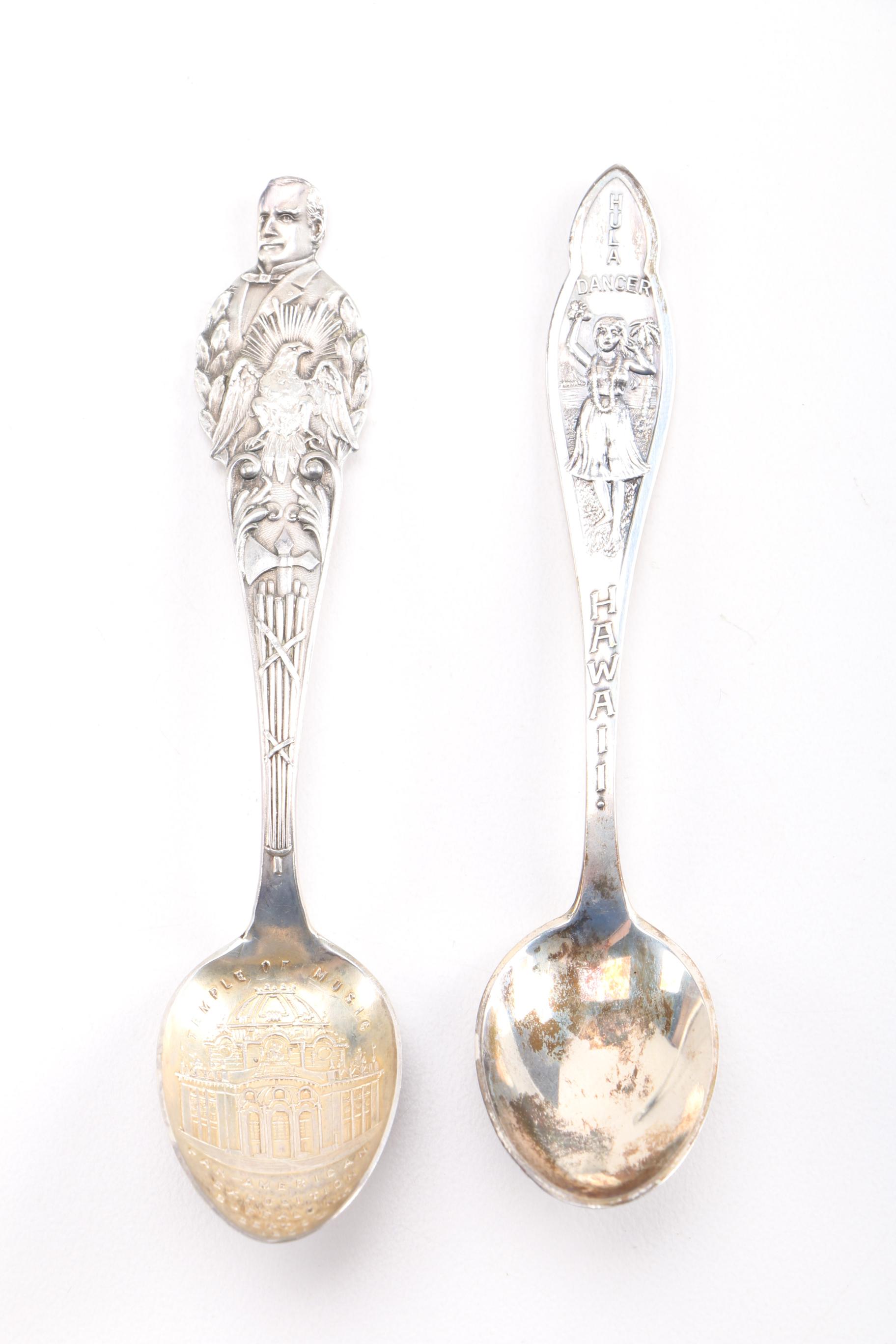 Alvin Sterling Silver "Romantique" Flatware with Case and More