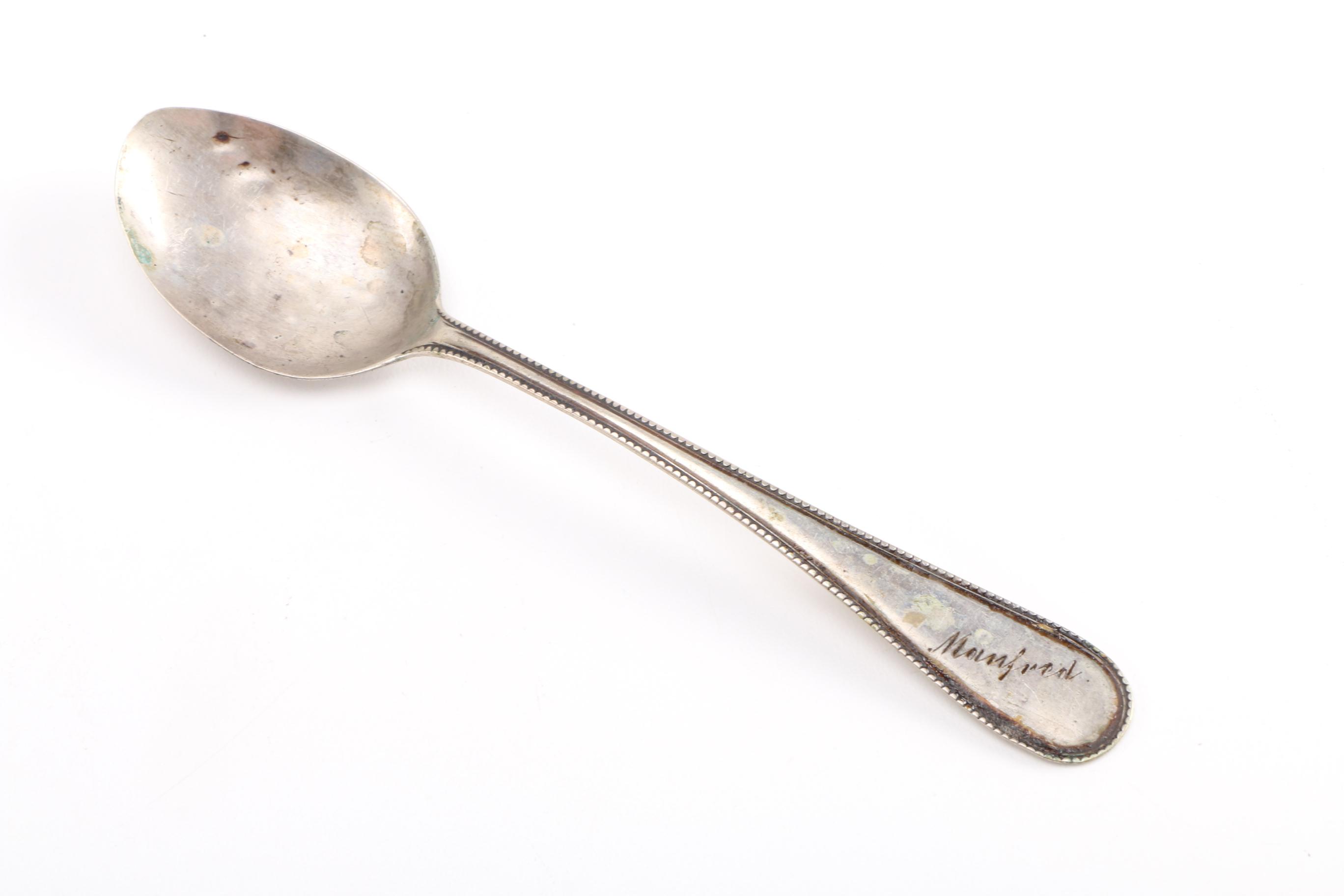 Alvin Sterling Silver "Romantique" Flatware with Case and More