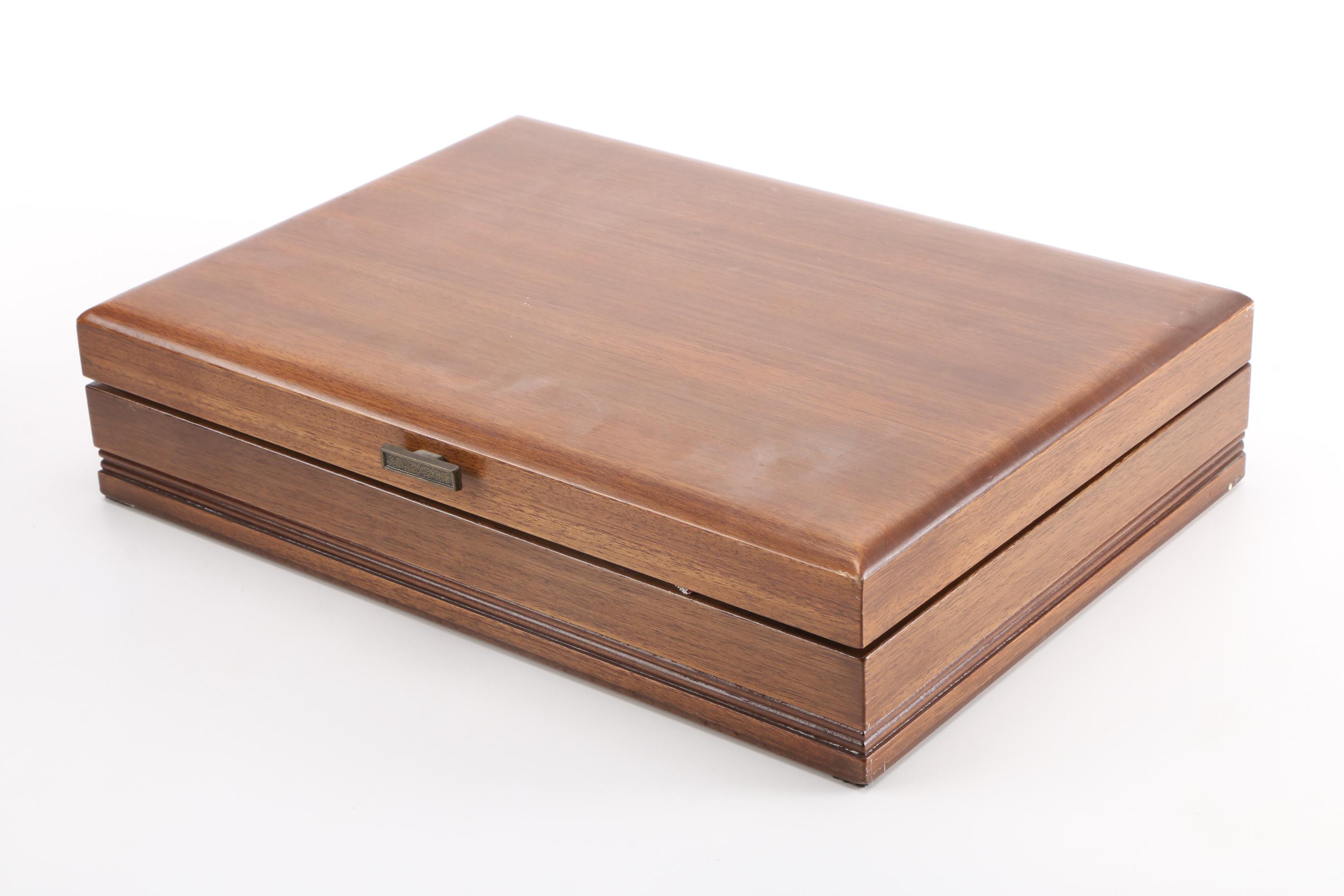 Alvin Sterling Silver "Romantique" Flatware with Case and More