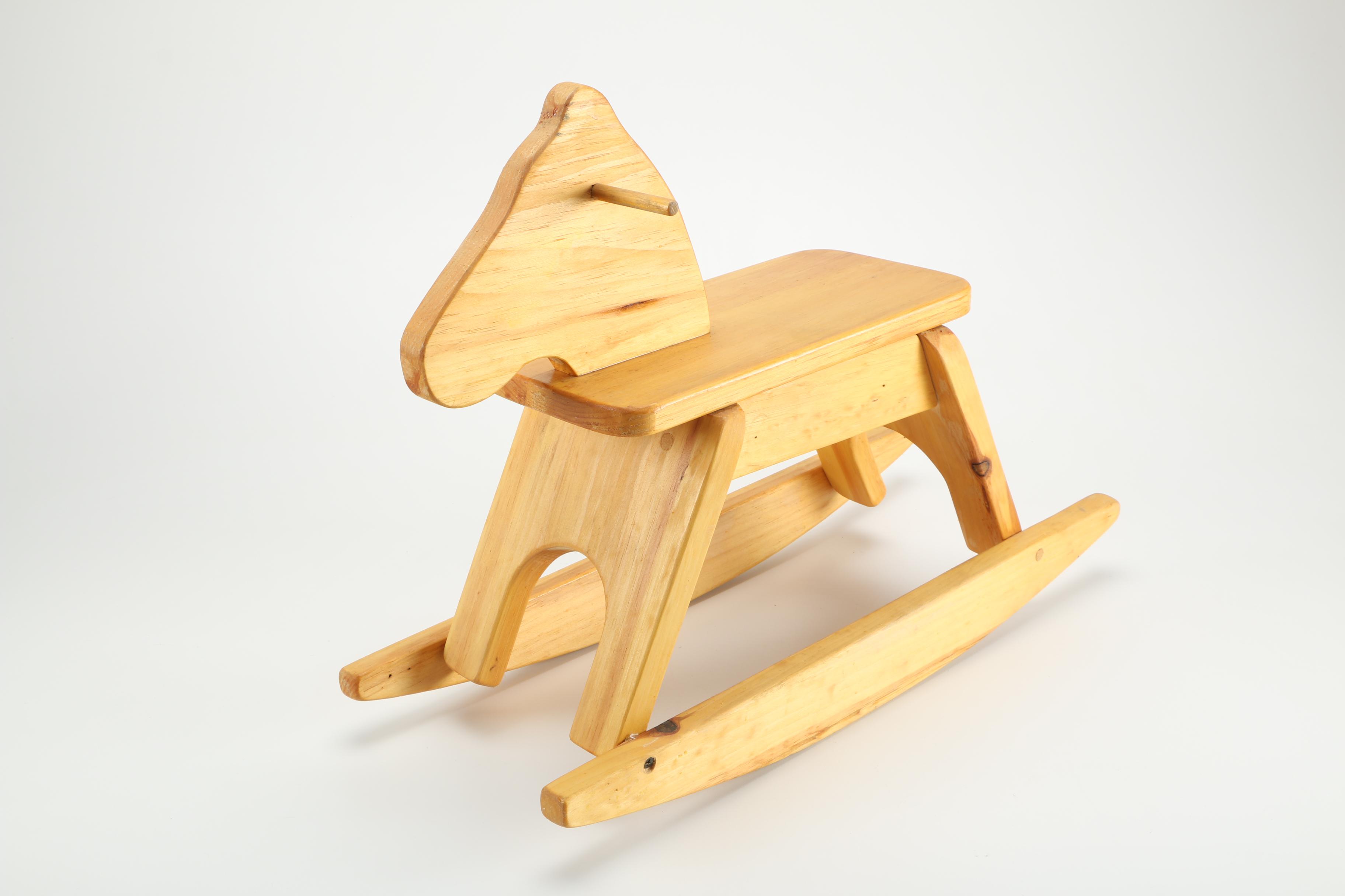 Wooden Rocking Horse
