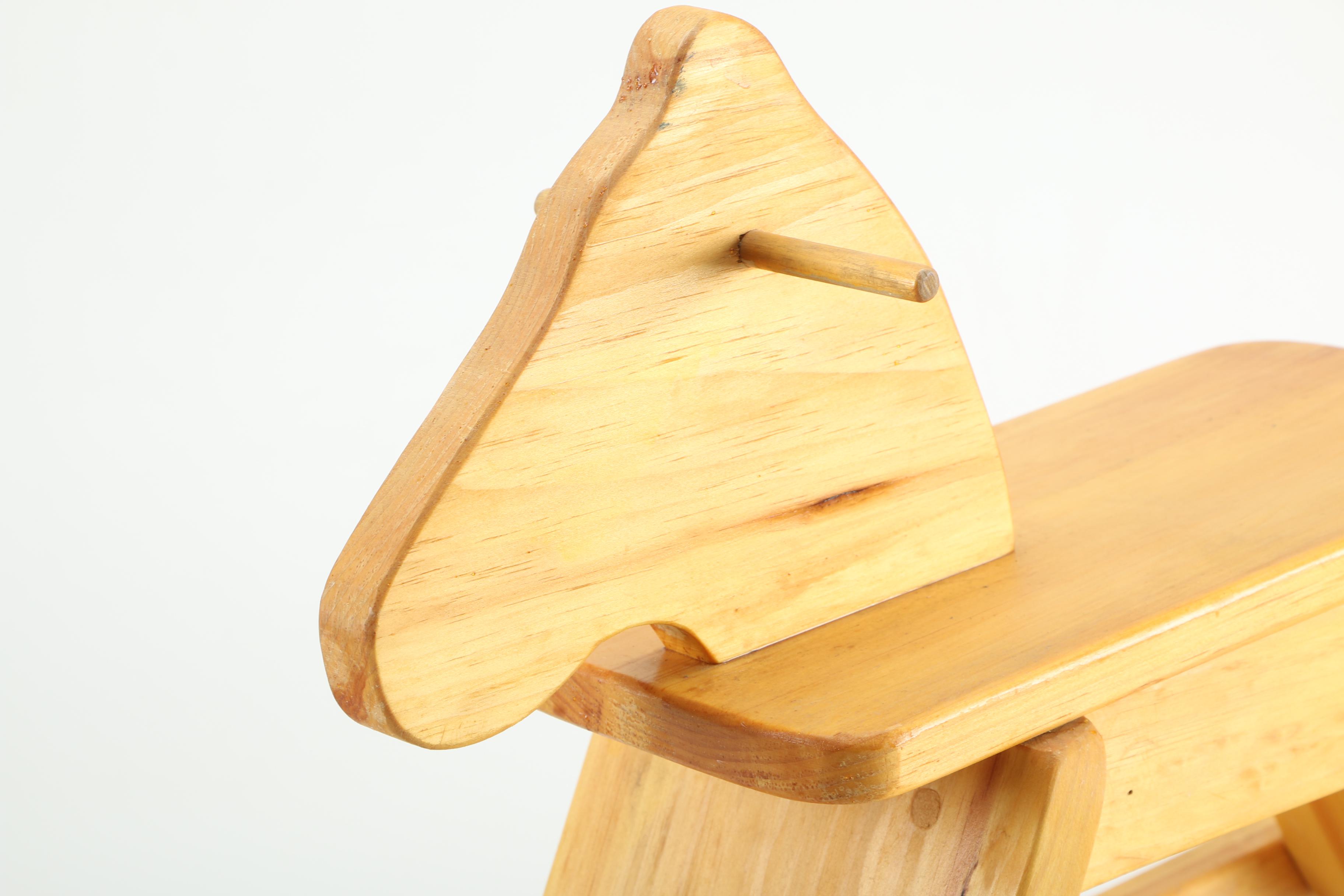 Wooden Rocking Horse