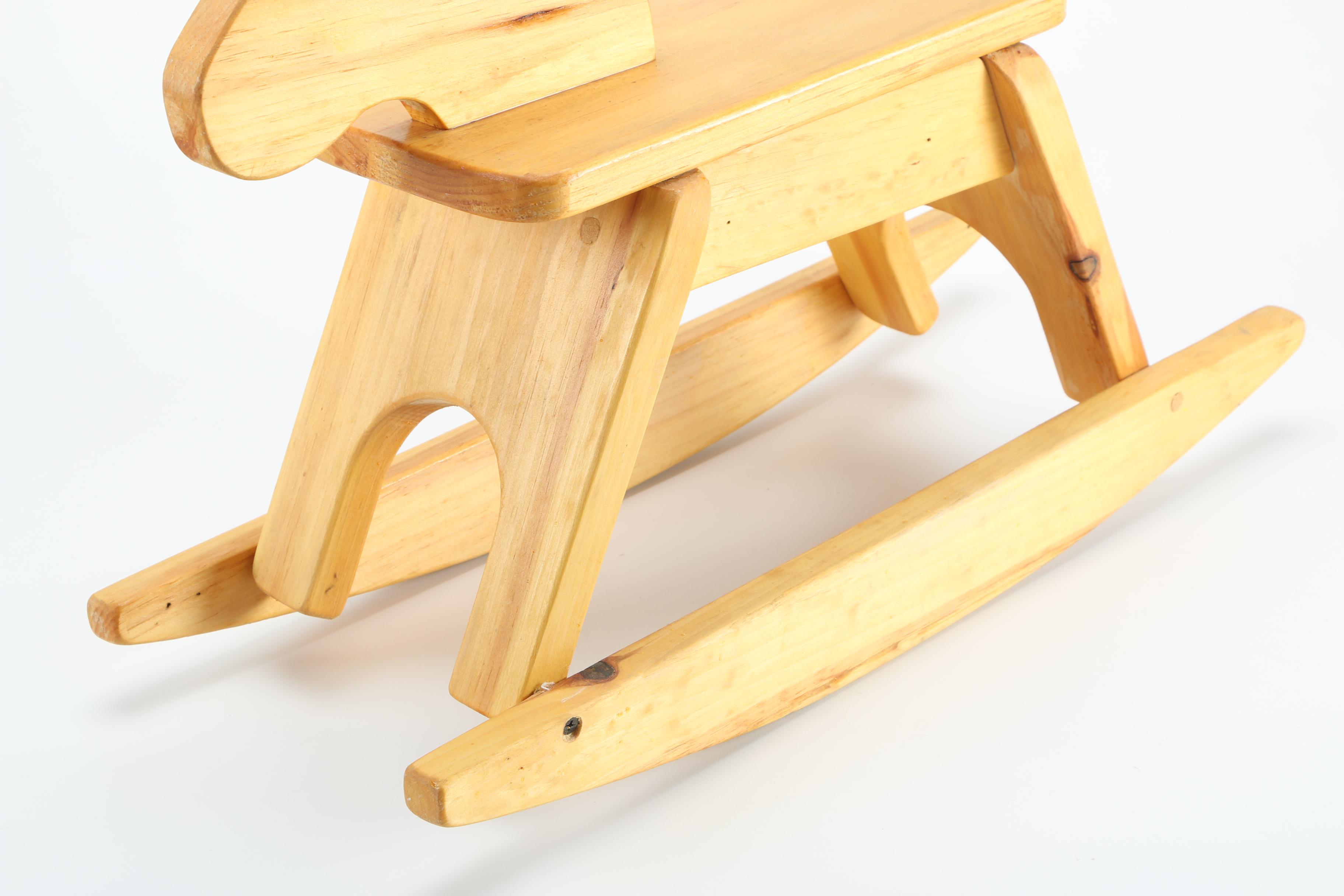 Wooden Rocking Horse