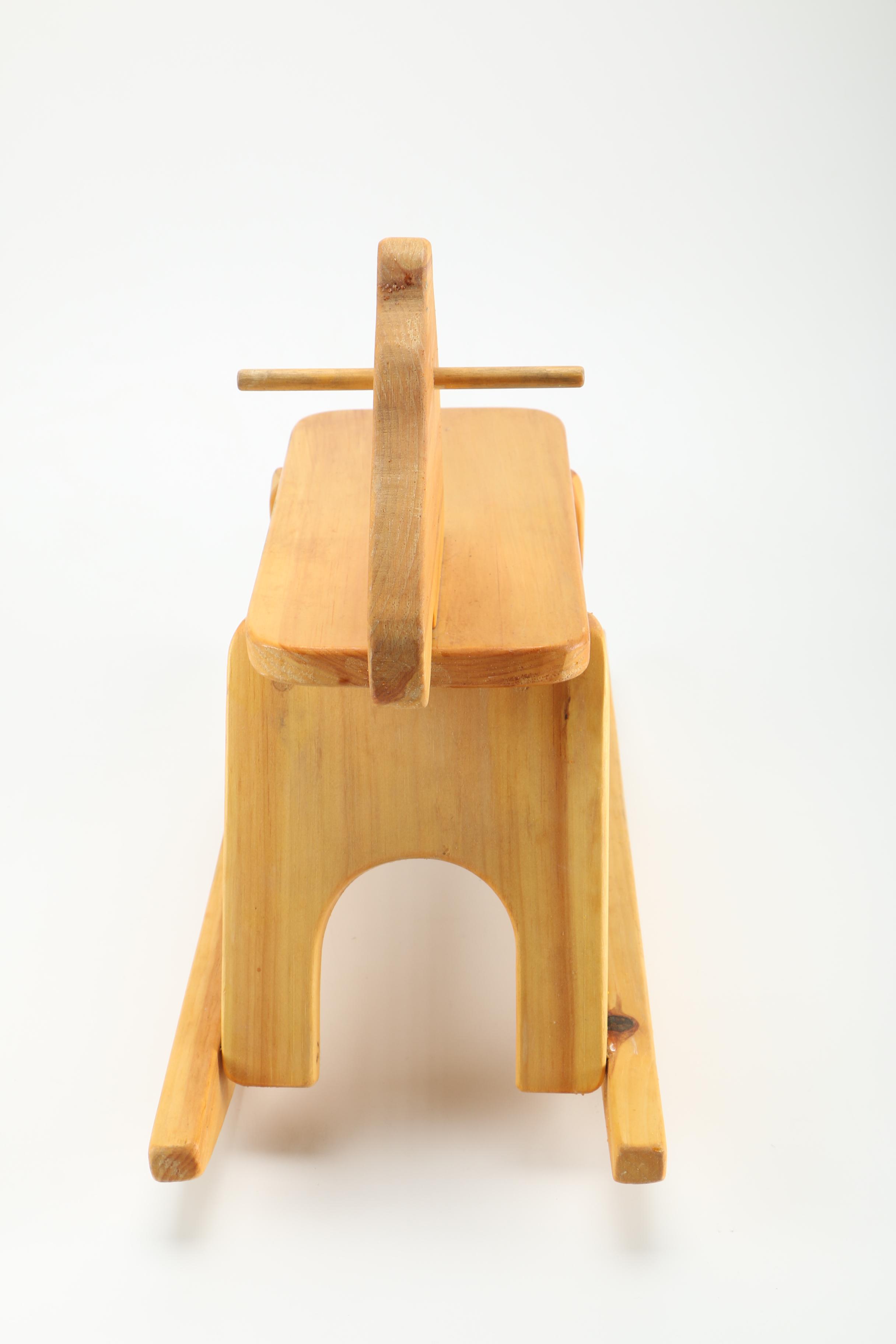 Wooden Rocking Horse